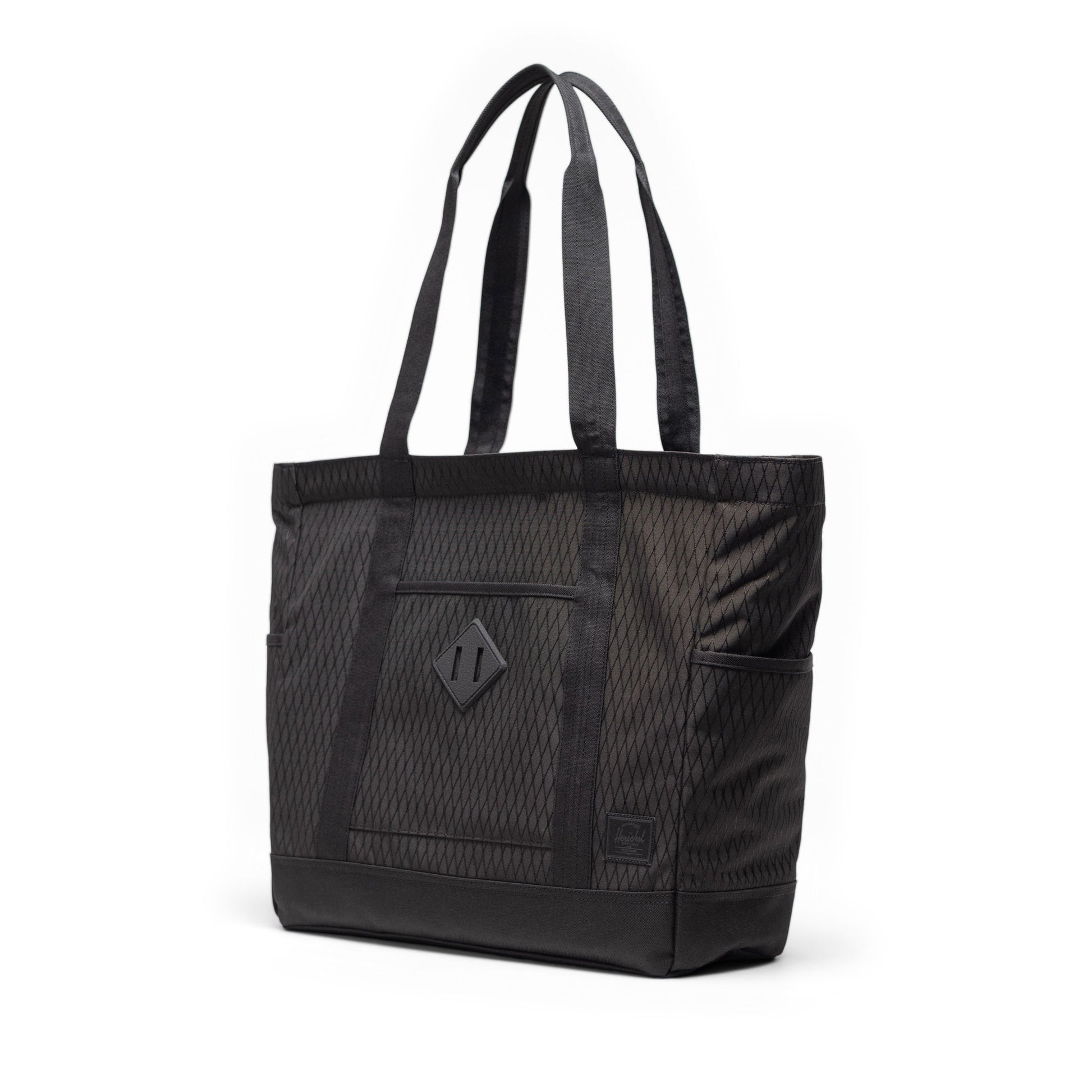 Elmas Dokulu Siyah Herschel Heritage Tote Omuz Çantası Omuz Çantası