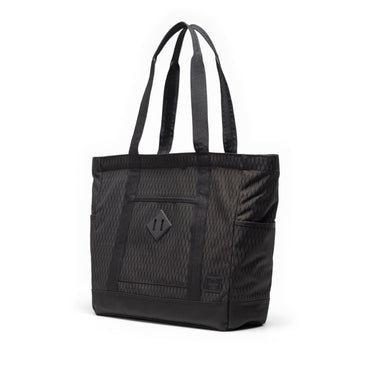 Elmas Dokulu Siyah Herschel Heritage Tote Omuz Çantası Omuz Çantası