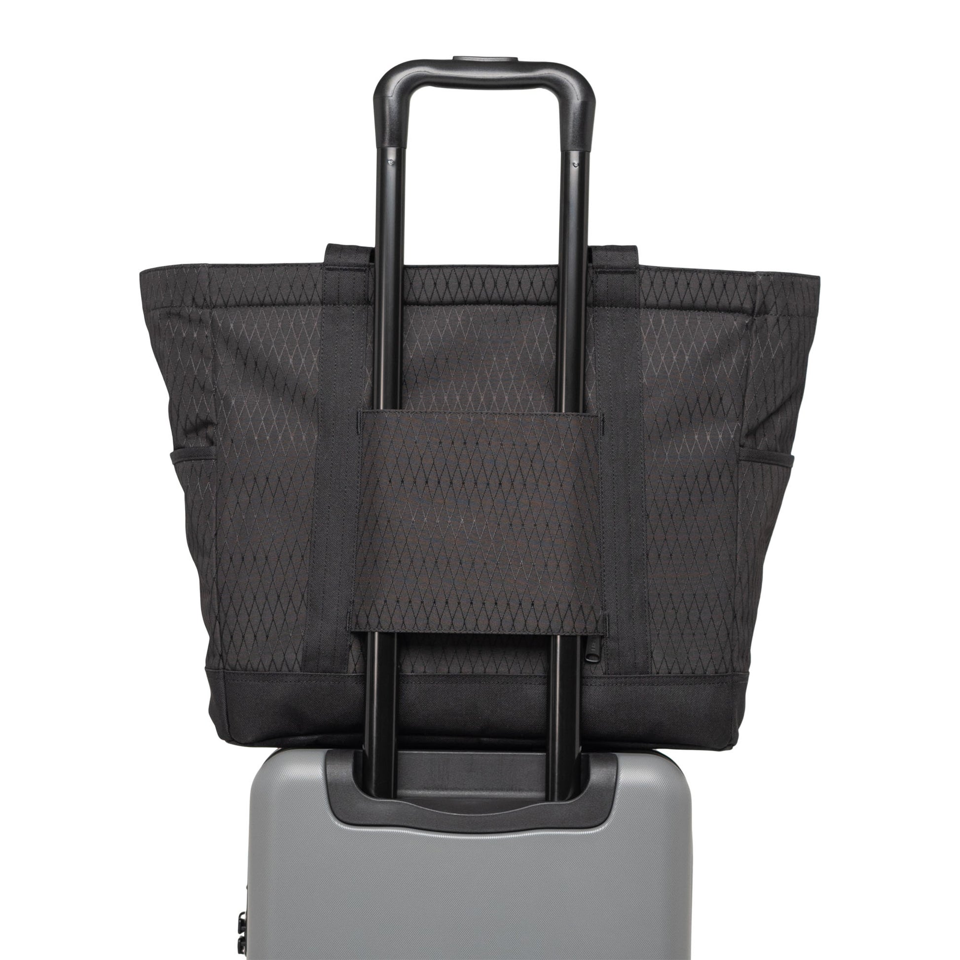 Elmas Dokulu Siyah Herschel Heritage Tote Omuz Çantası Omuz Çantası