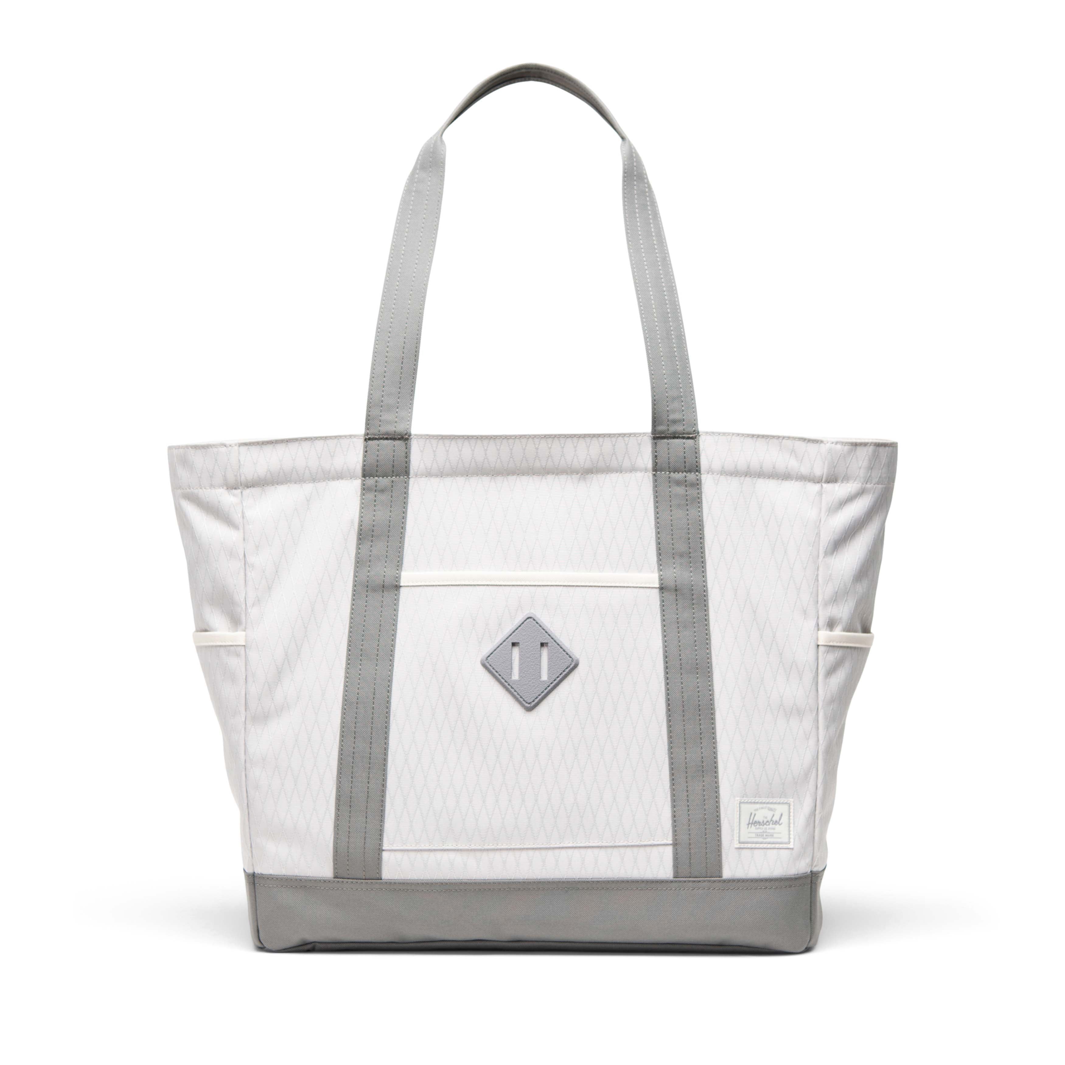 Elmas Dokulu Gri Herschel Heritage Tote Omuz Çantası Omuz Çantası