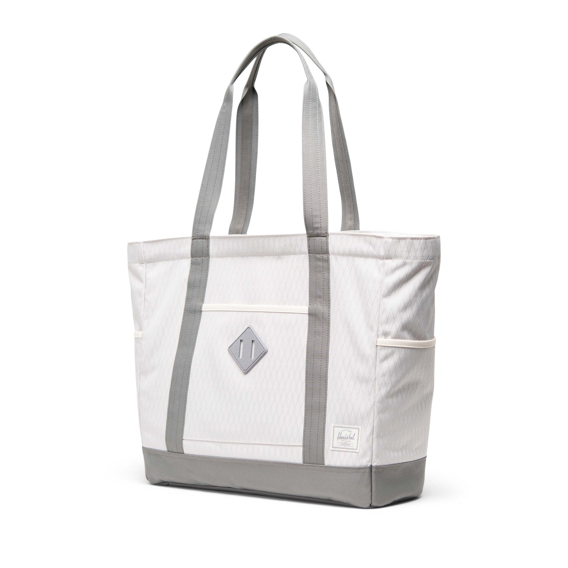 Elmas Dokulu Gri Herschel Heritage Tote Omuz Çantası Omuz Çantası