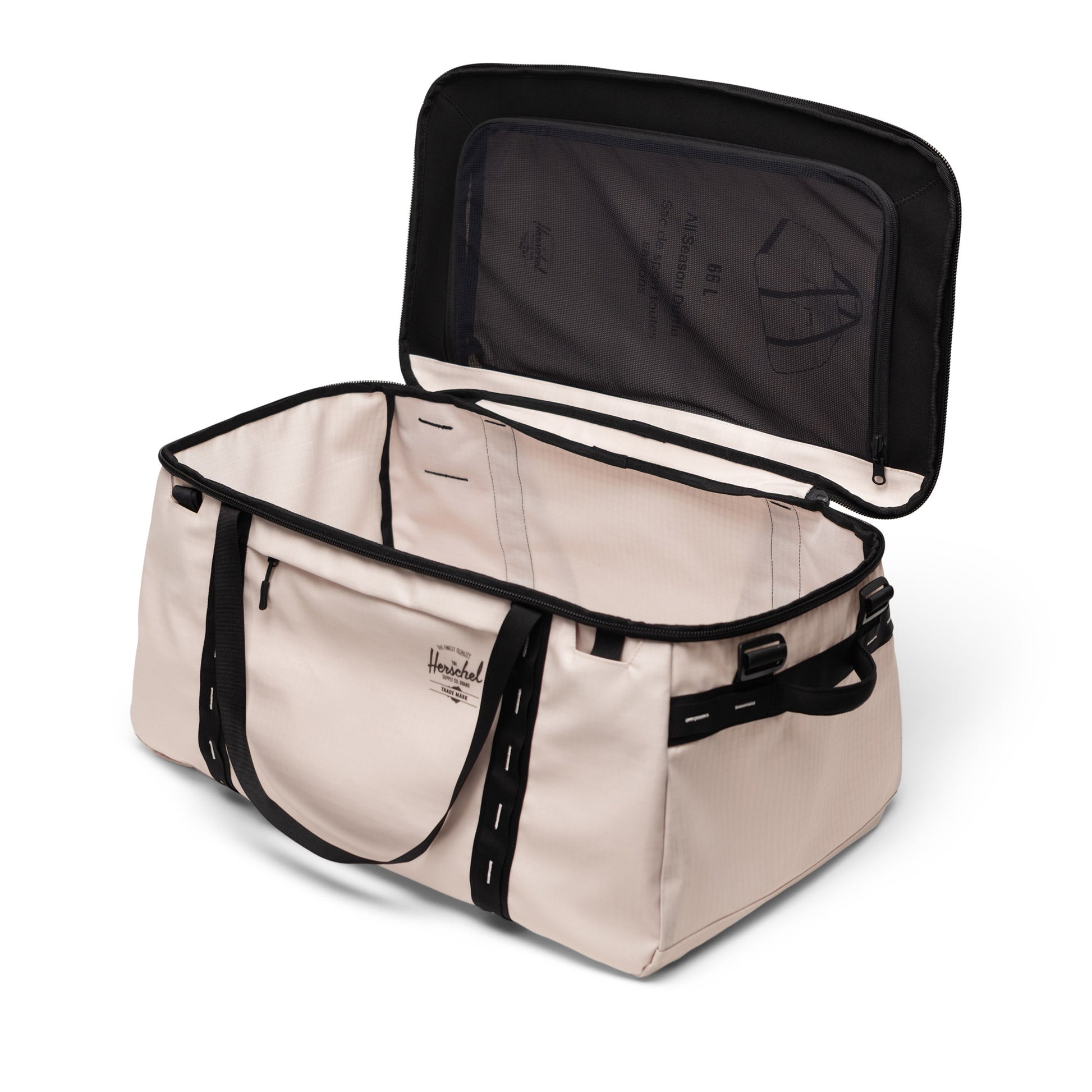 Herschel Heritage Duffle Dört Mevsim Outdoor Suya Dayanıklı Kumaş Seyahat Çantası, 66 L