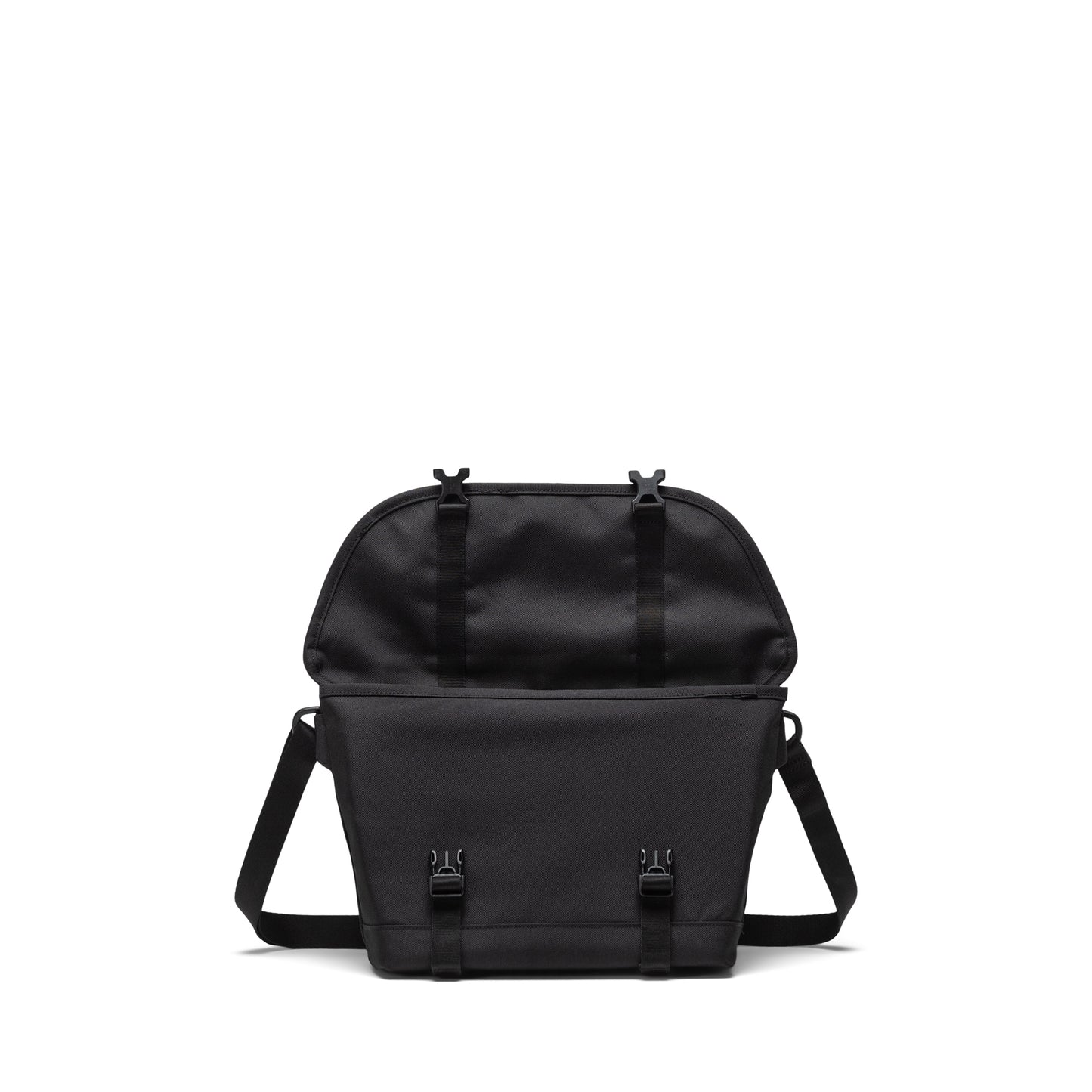 Siyah Tonal Herschel Cove Küçük Boy Su İtici Kumaş Postacı Çantası, 7.5 L