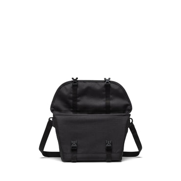 Siyah Tonal Herschel Cove Küçük Boy Su İtici Kumaş Postacı Çantası, 7.5 L