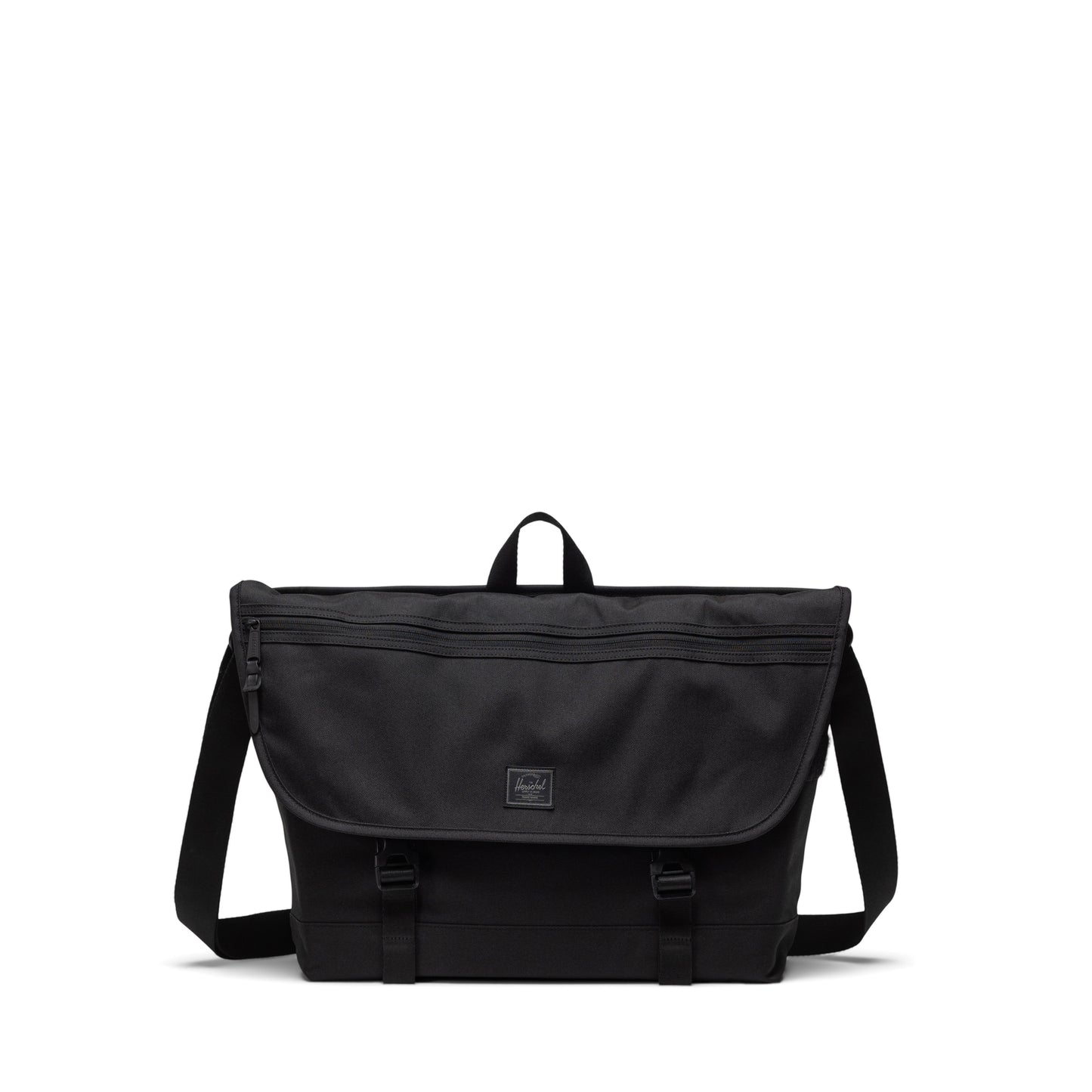 Siyah Tonal Herschel Cove Messenger Postacı Çantası