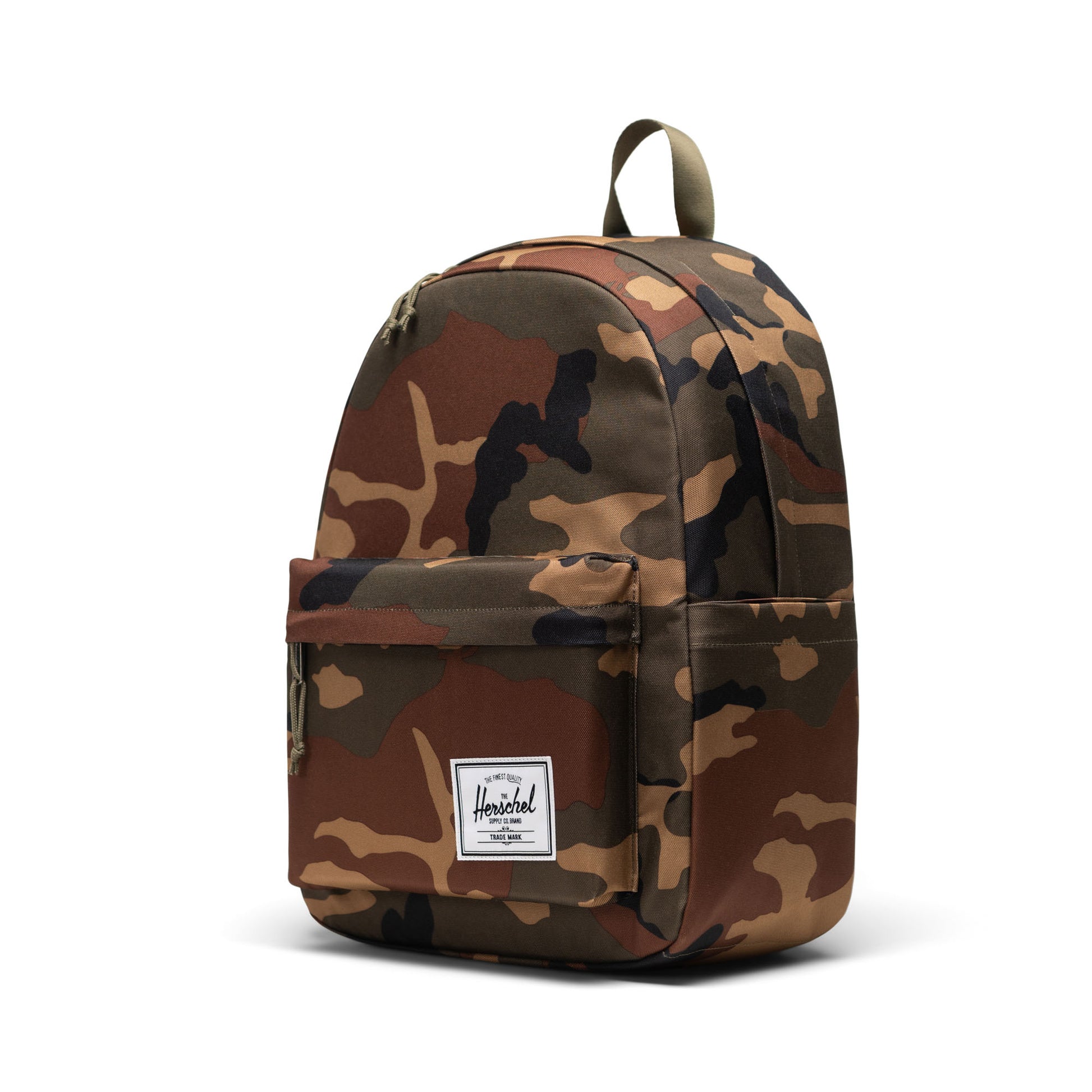 Kamuflaj Herschel Classic Su İtici Kumaş Sırt Çantası, 14" Laptop Uyumlu, 26 L