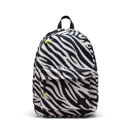 Zebra Desenli Herschel Classic Su İtici Kumaş Sırt Çantası, 14" Laptop Uyumlu, 26 L