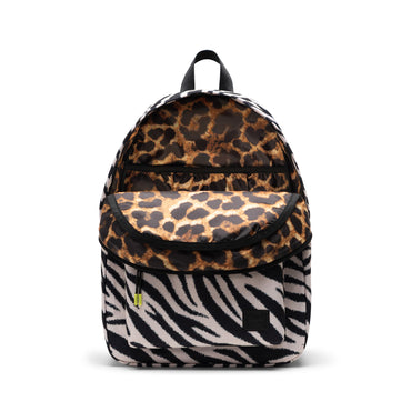 Zebra Desenli Herschel Classic Su İtici Kumaş Sırt Çantası, 14" Laptop Uyumlu, 26 L