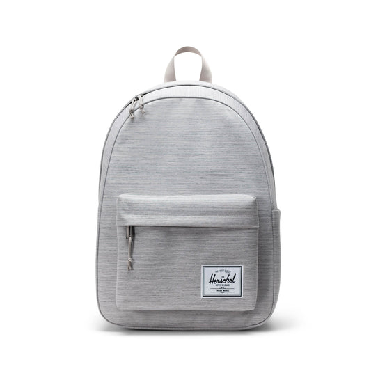 Kırçıllı Açık Gri Herschel Classic Su İtici Kumaş Sırt Çantası, 14" Laptop Uyumlu, 26 L