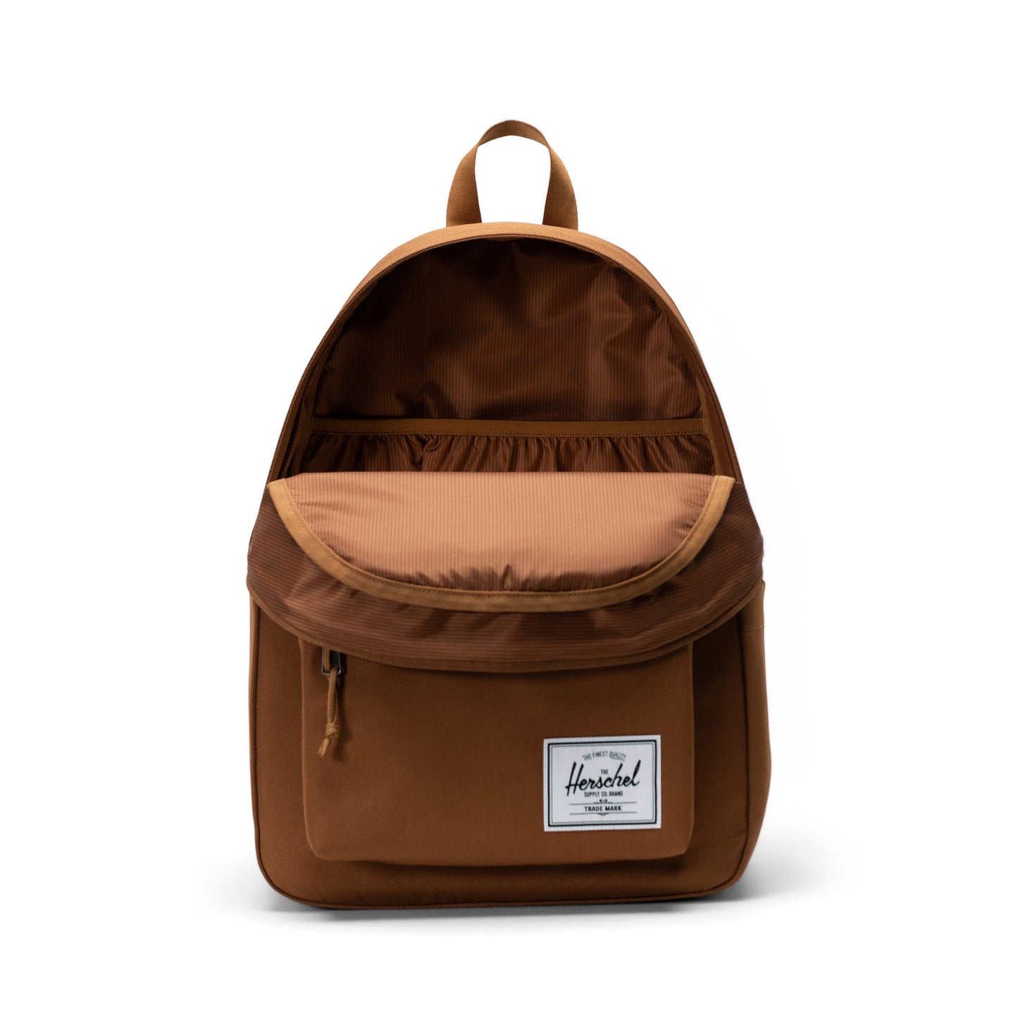 Taba Kahverengi Herschel Classic Su İtici Kumaş Sırt Çantası, 14" Laptop Uyumlu, 26 L