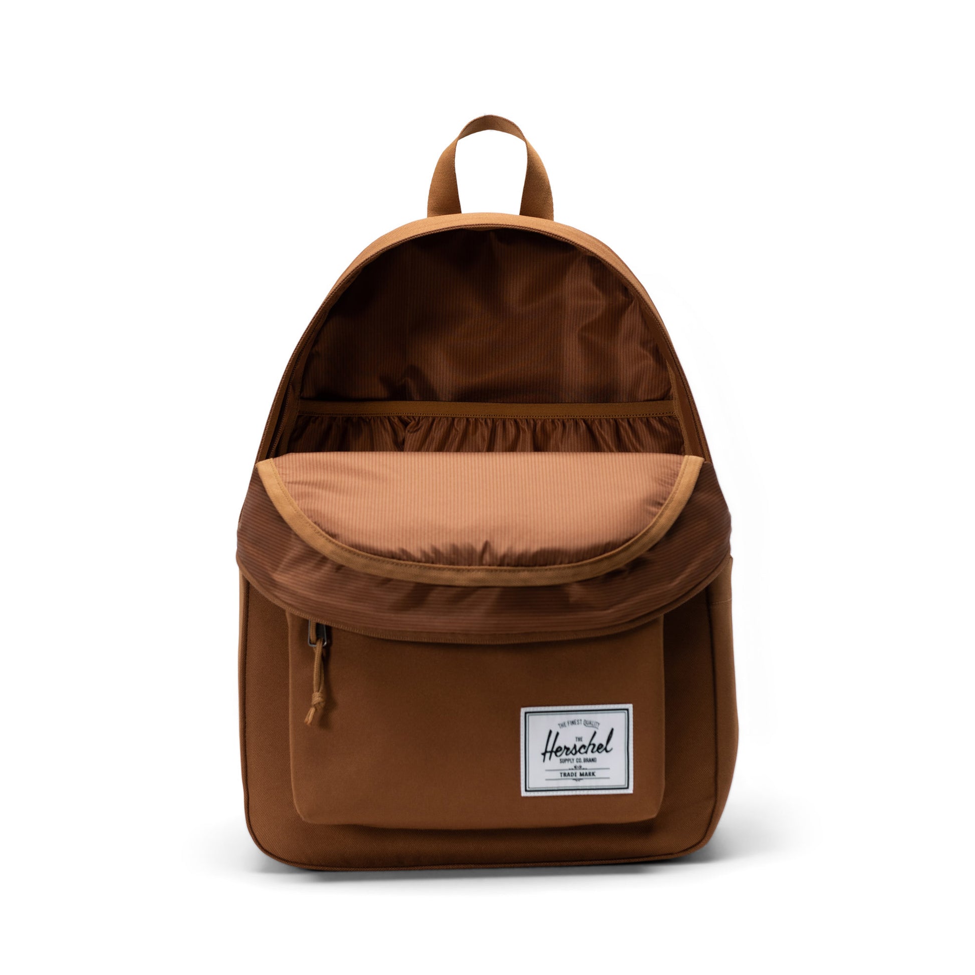 Taba Kahverengi Herschel Classic Su İtici Kumaş Sırt Çantası, 14" Laptop Uyumlu, 26 L