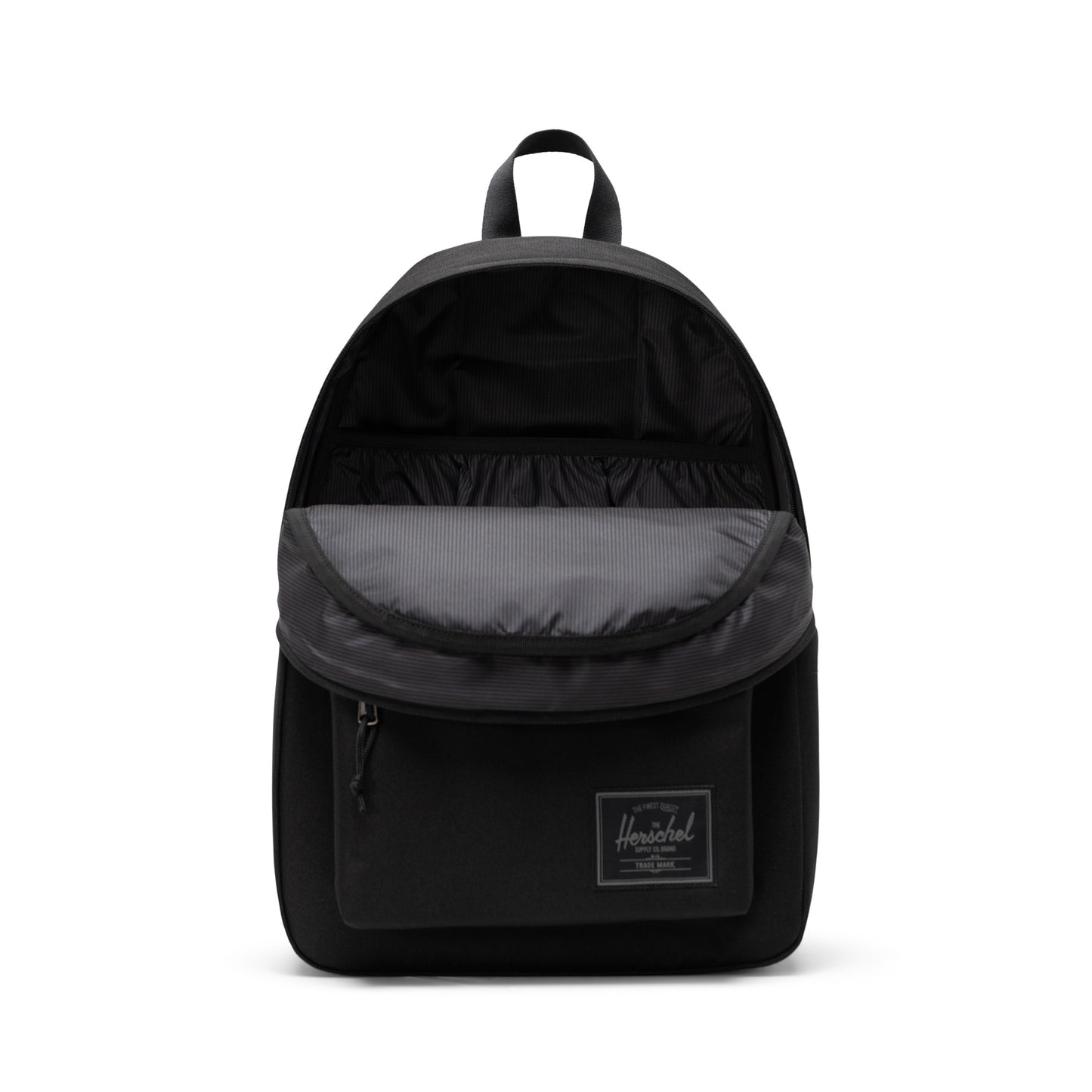 Siyah Tonal Herschel Classic Su İtici Kumaş Sırt Çantası, 14" Laptop Uyumlu, 26 L