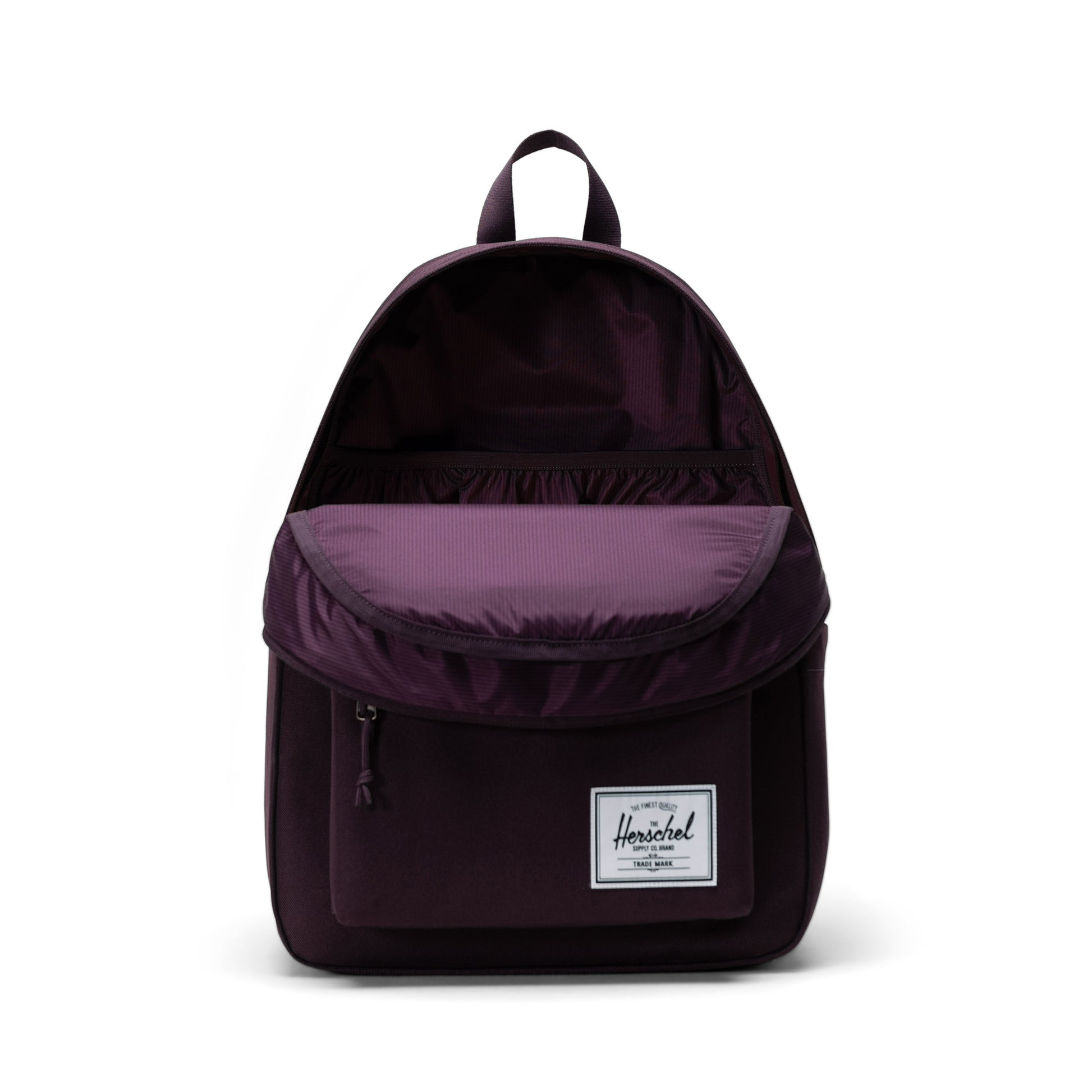 Mürdüm Herschel Classic Su İtici Kumaş Sırt Çantası, 14" Laptop Uyumlu, 26 L