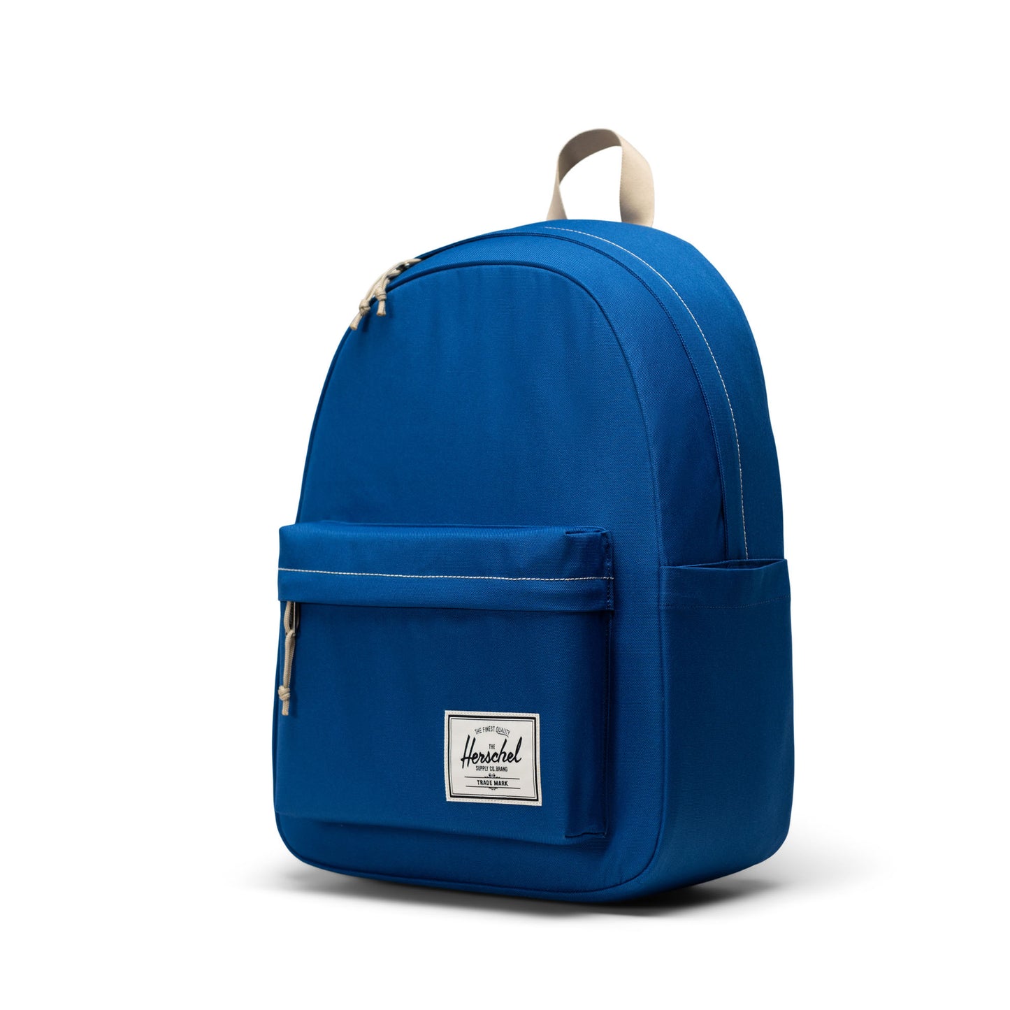 Dikişli Saks Mavisi Herschel Classic Su İtici Kumaş Sırt Çantası, 14" Laptop Uyumlu, 26 L