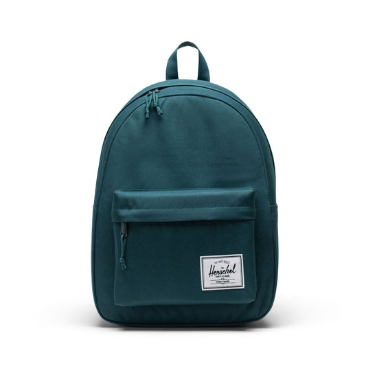 Petrol Mavisi Herschel Classic Su İtici Kumaş Sırt Çantası, 14" Laptop Uyumlu, 26 L