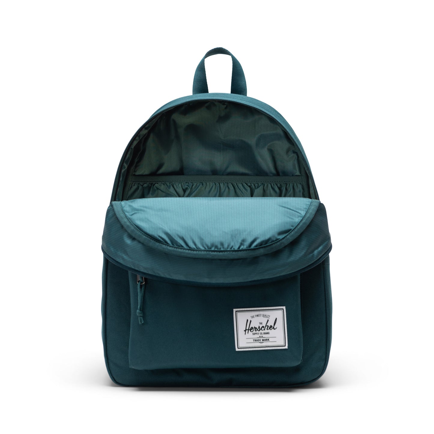 Petrol Mavisi Herschel Classic Su İtici Kumaş Sırt Çantası, 14" Laptop Uyumlu, 26 L