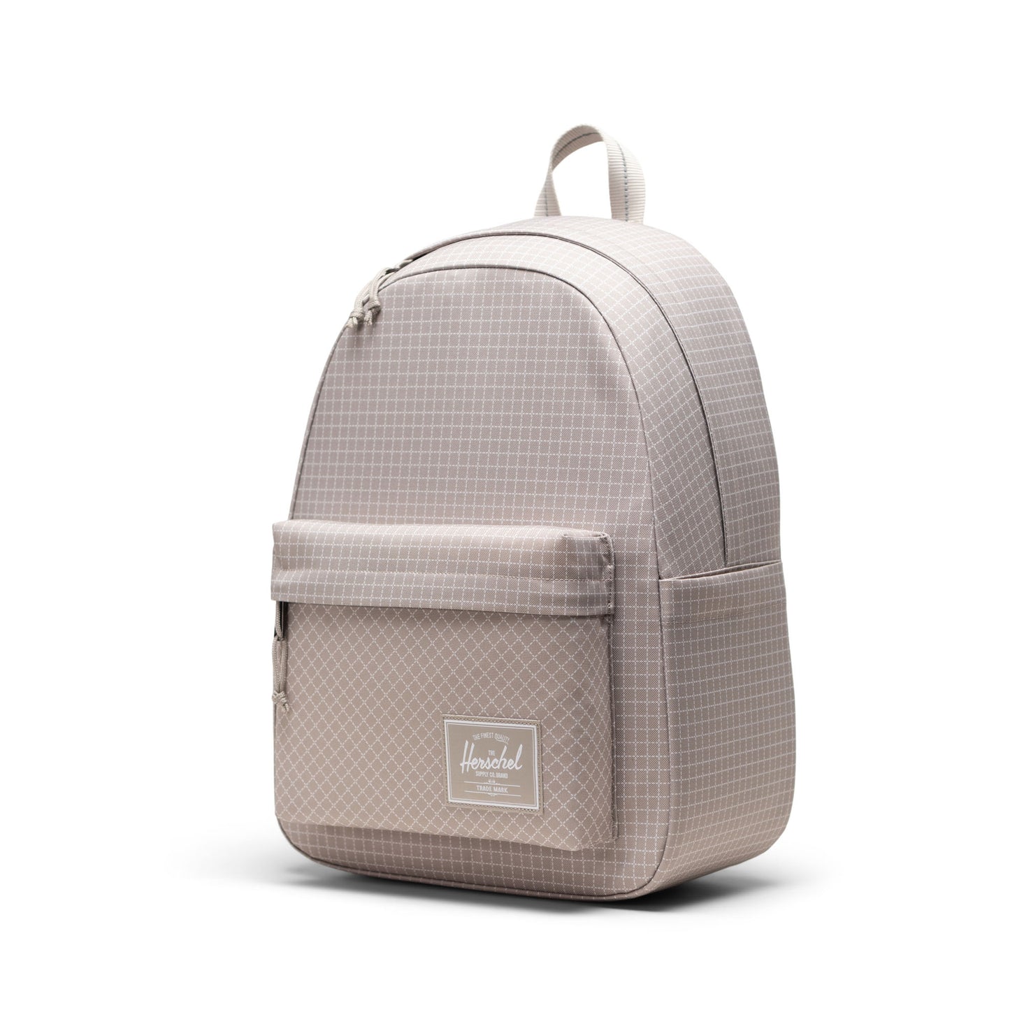 Grid Gri Herschel Classic Su İtici Kumaş Sırt Çantası, 14" Laptop Uyumlu, 26 L