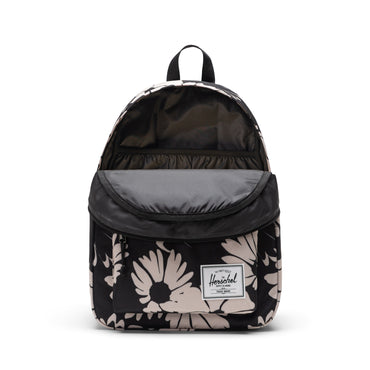 Papatya Siyah - Beyaz Herschel Classic Su İtici Kumaş Sırt Çantası, 14" Laptop Uyumlu, 26 L
