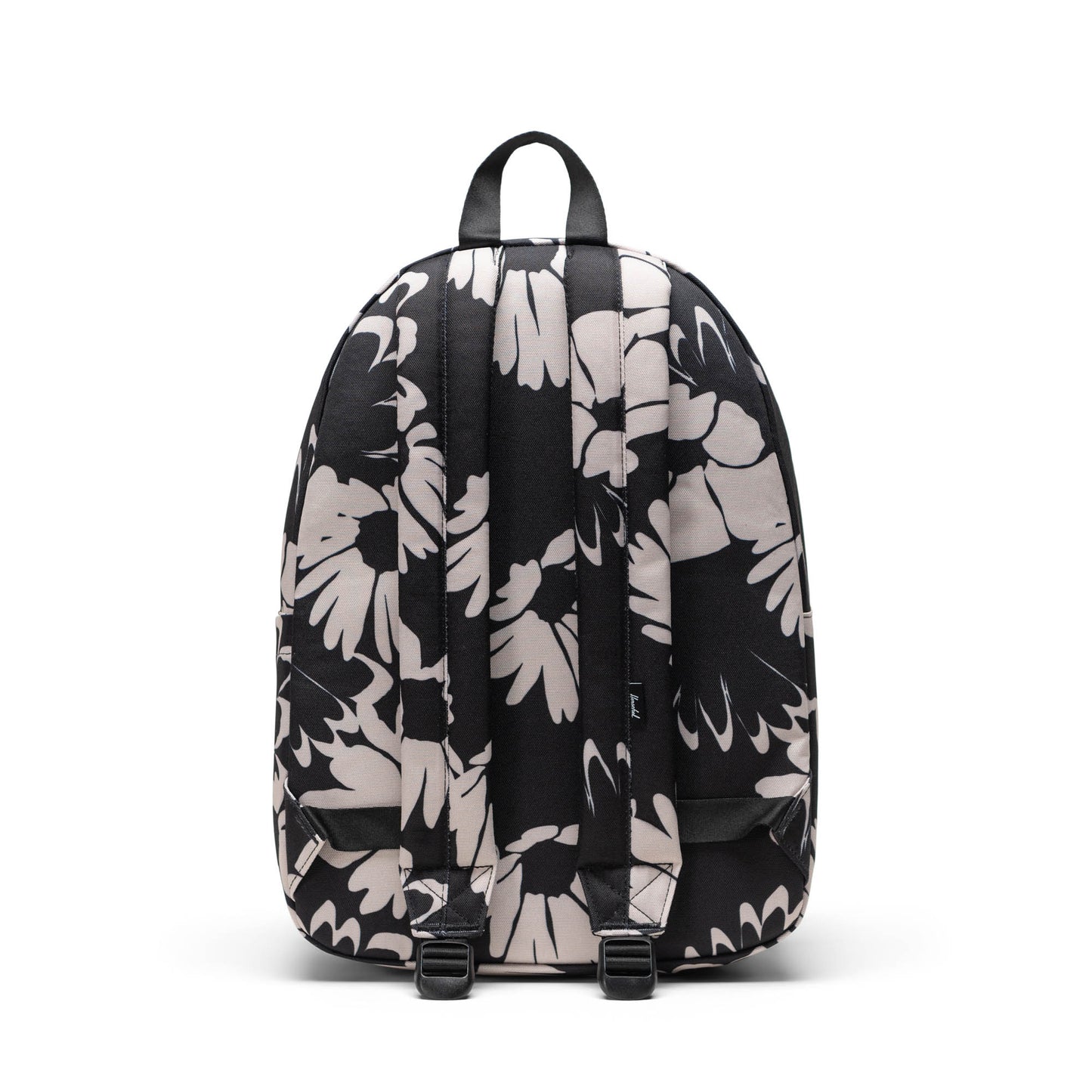 Papatya Siyah - Beyaz Herschel Classic Su İtici Kumaş Sırt Çantası, 14" Laptop Uyumlu, 26 L