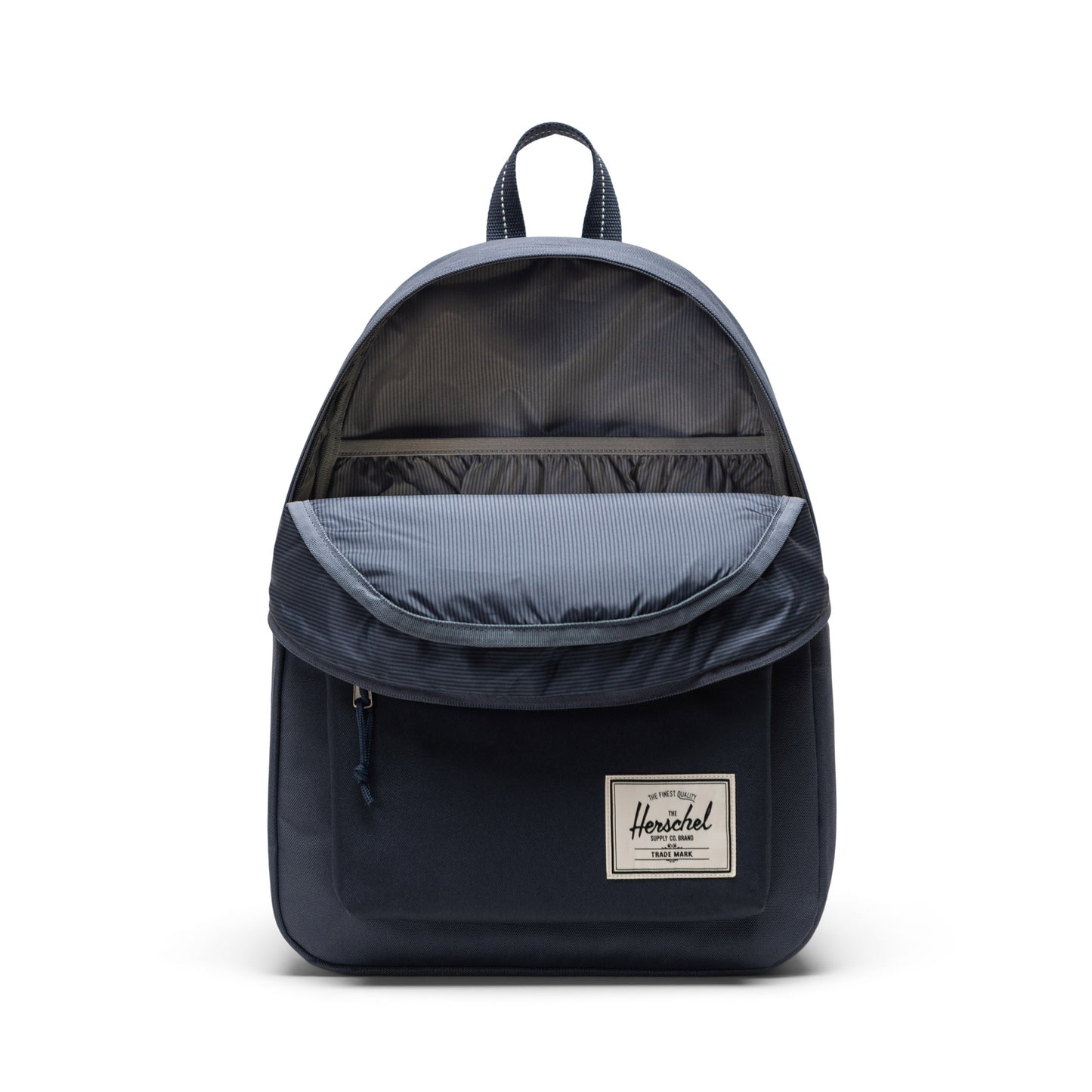 Gece Mavisi Herschel Classic Su İtici Kumaş Sırt Çantası, 14" Laptop Uyumlu, 26 L