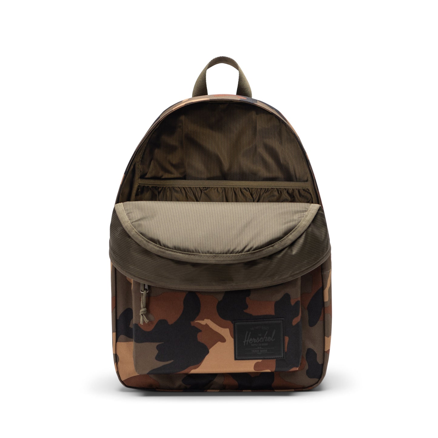Kamuflaj - Siyah Herschel Classic Su İtici Kumaş Sırt Çantası, 14" Laptop Uyumlu, 26 L
