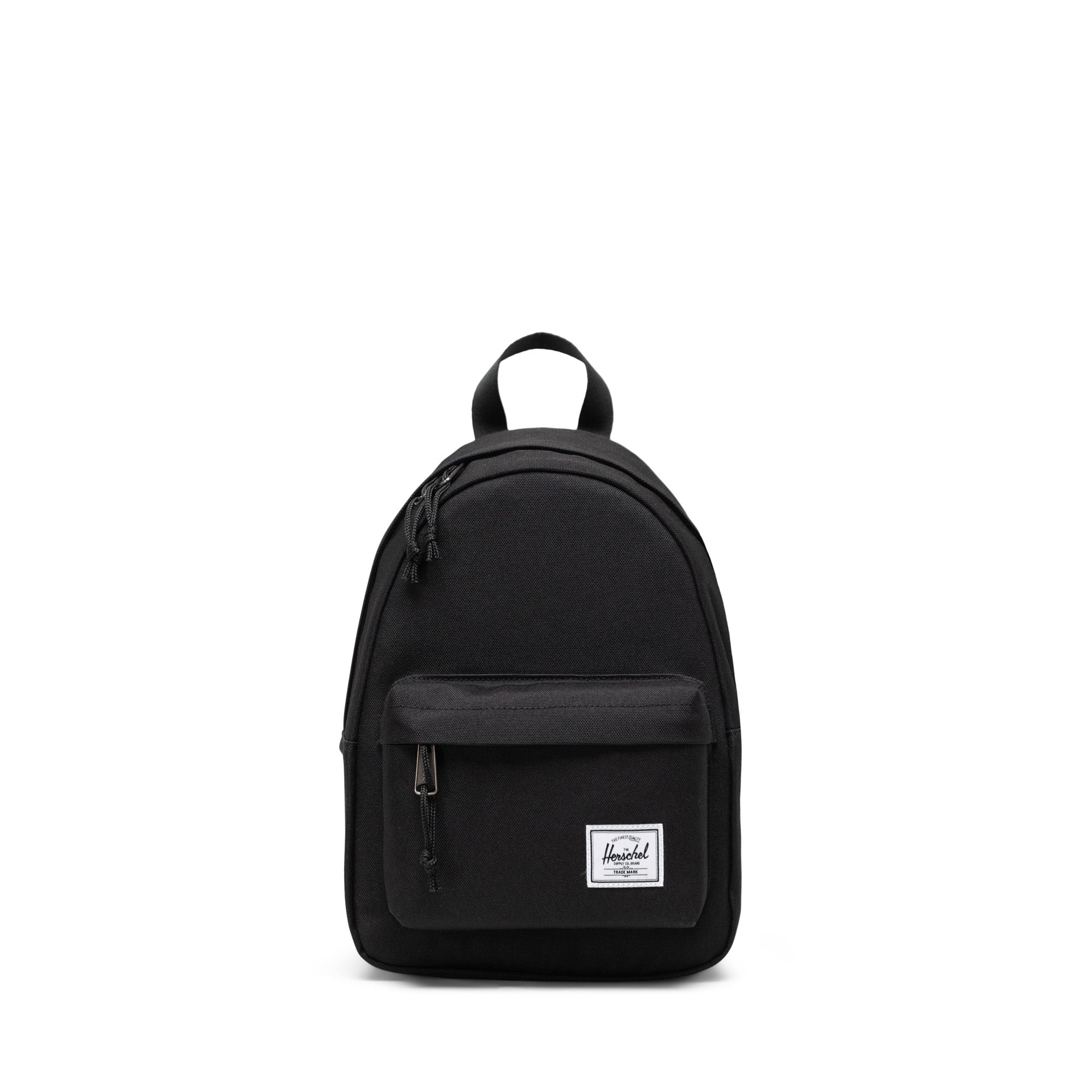 Siyah Herschel Classic Mini Su İtici Kumaş Sırt Çantası, 14" Laptop Uyumlu, 6 L
