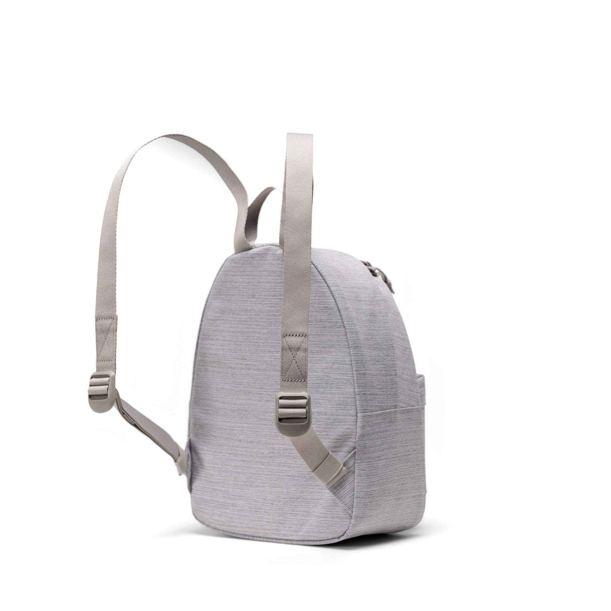 Kırçıllı Açık Gri Herschel Classic Mini Su İtici Kumaş Sırt Çantası, 14" Laptop Uyumlu, 6 L