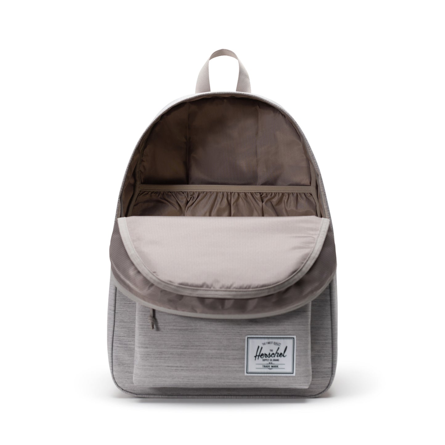 Kırçıllı Açık Gri Herschel Classic XL Su İtici Kumaş Büyük Boy Sırt Çantası, 30 L