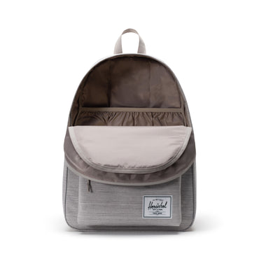 Kırçıllı Açık Gri Herschel Classic XL Su İtici Kumaş Büyük Boy Sırt Çantası, 30 L