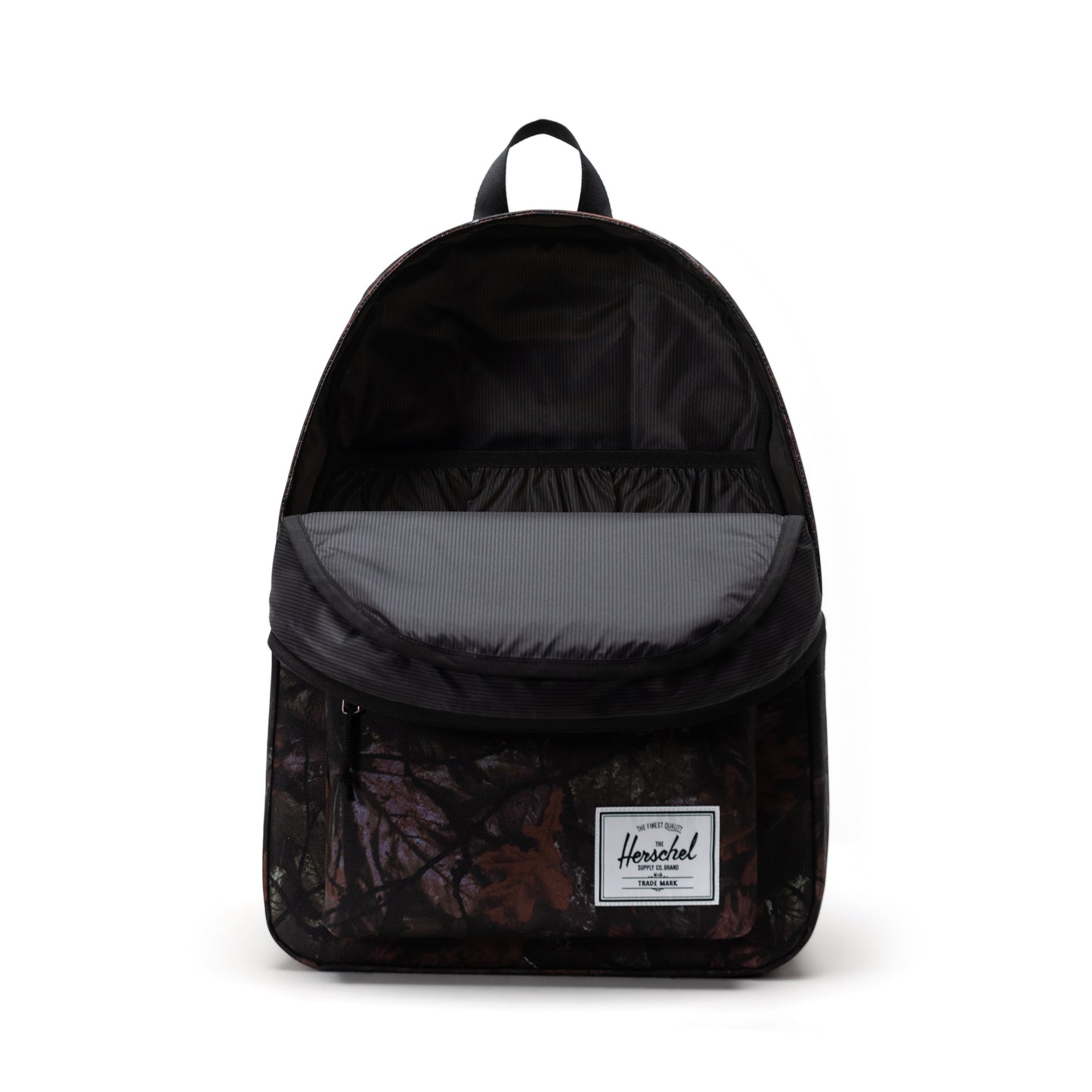 Yaprak Desen Gri Kamuflaj Herschel Classic XL Su İtici Kumaş Büyük Boy Sırt Çantası, 30 L