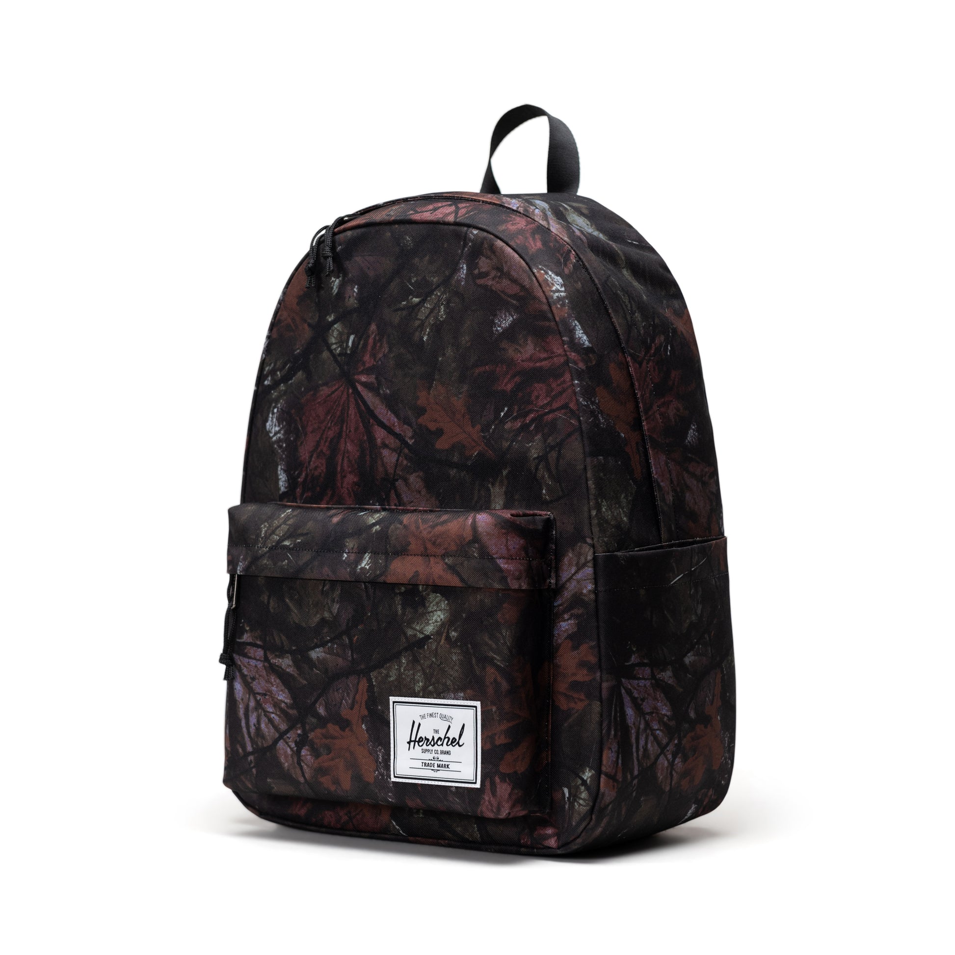 Yaprak Desen Gri Kamuflaj Herschel Classic XL Su İtici Kumaş Büyük Boy Sırt Çantası, 30 L