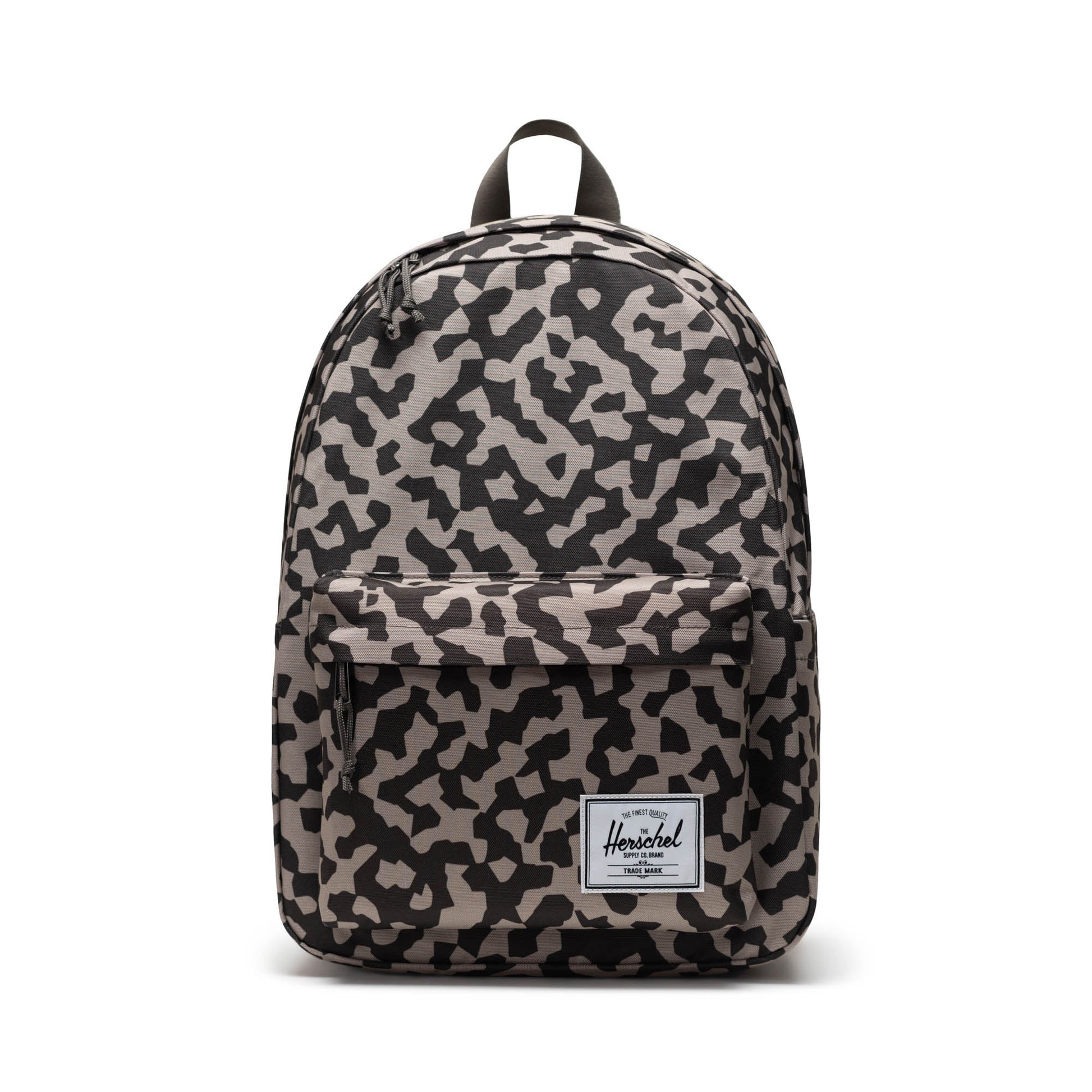 Grafit Siyah - Beyaz Herschel Classic XL Su İtici Kumaş Büyük Boy Sırt Çantası, 30 L