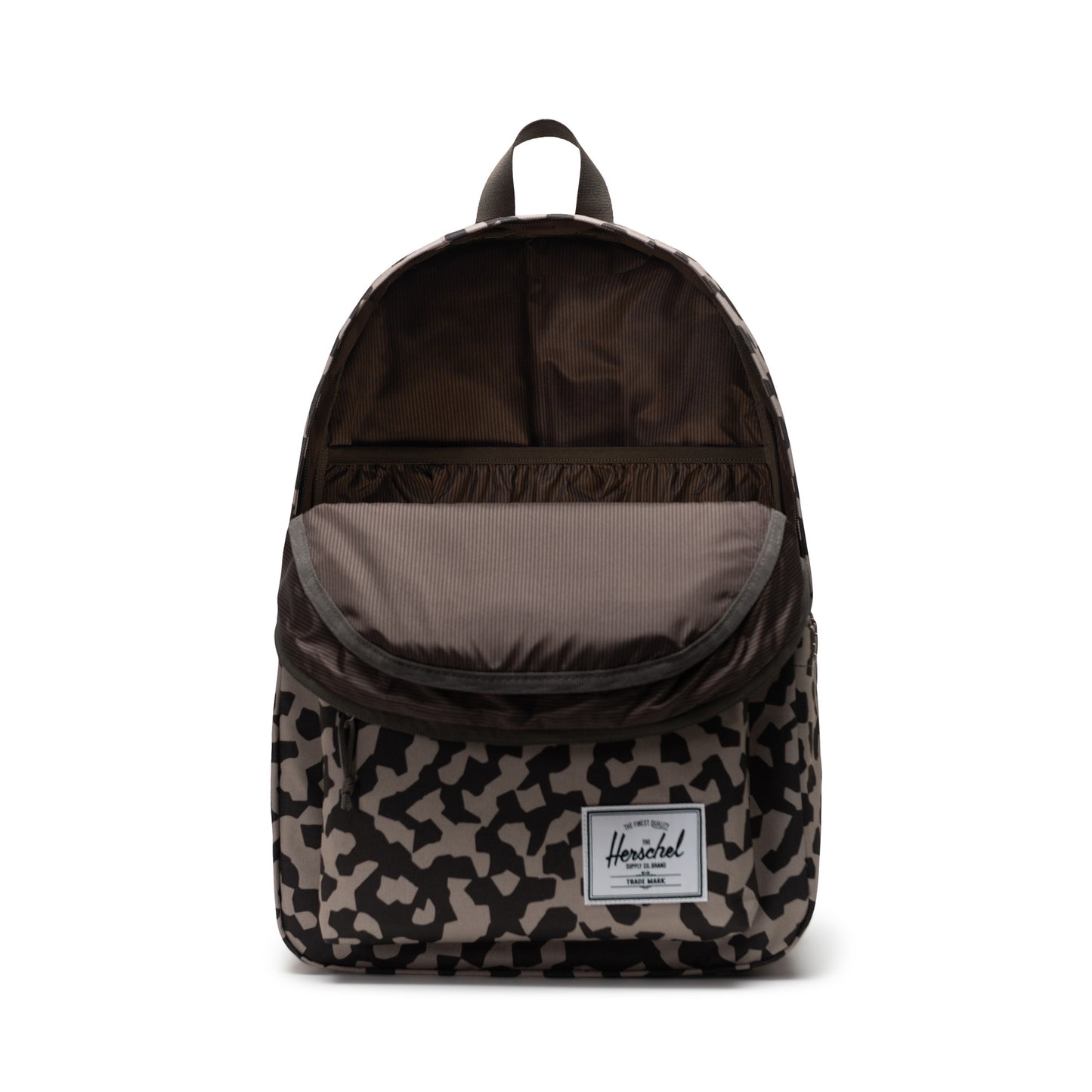 Grafit Siyah - Beyaz Herschel Classic XL Su İtici Kumaş Büyük Boy Sırt Çantası, 30 L