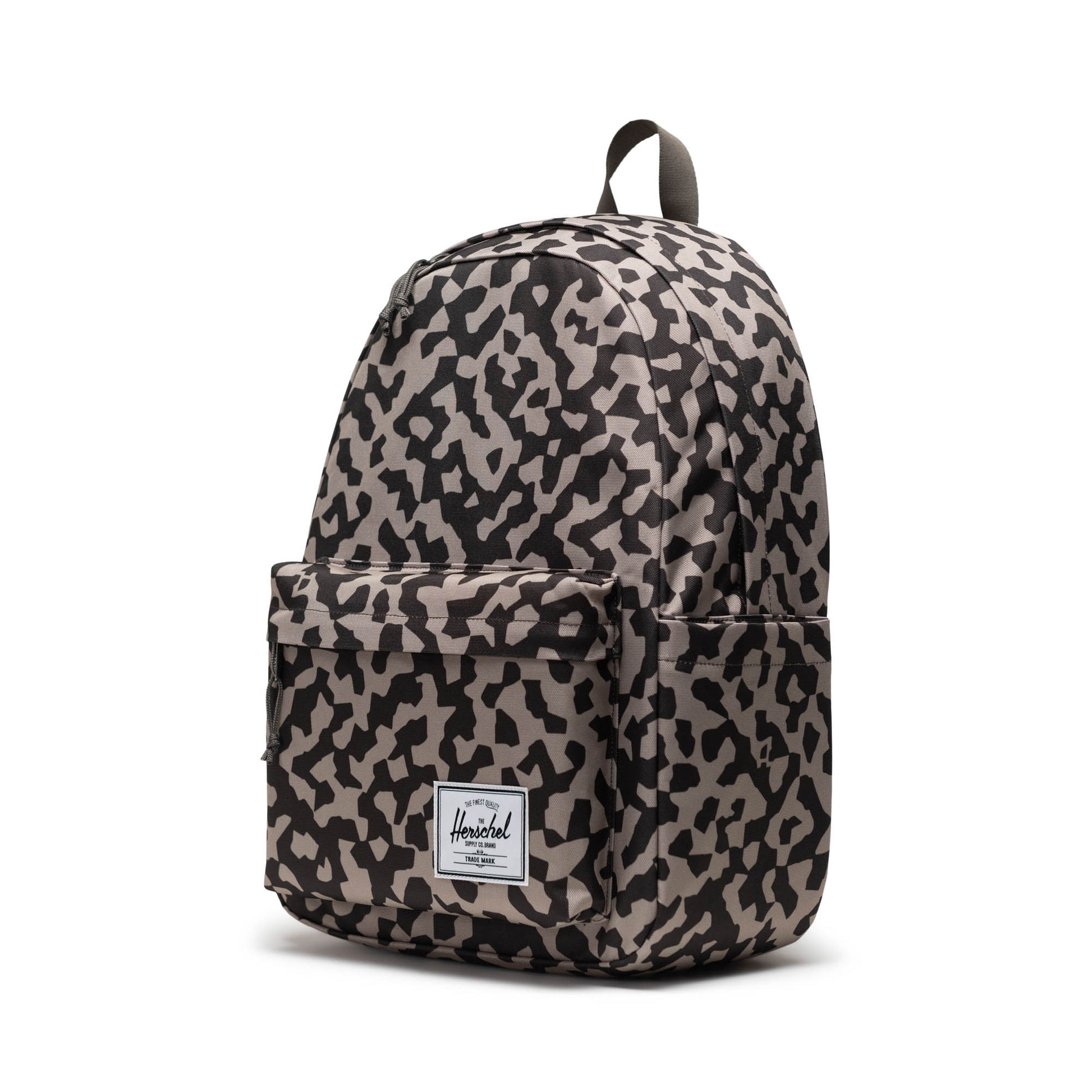 Grafit Siyah - Beyaz Herschel Classic XL Su İtici Kumaş Büyük Boy Sırt Çantası, 30 L