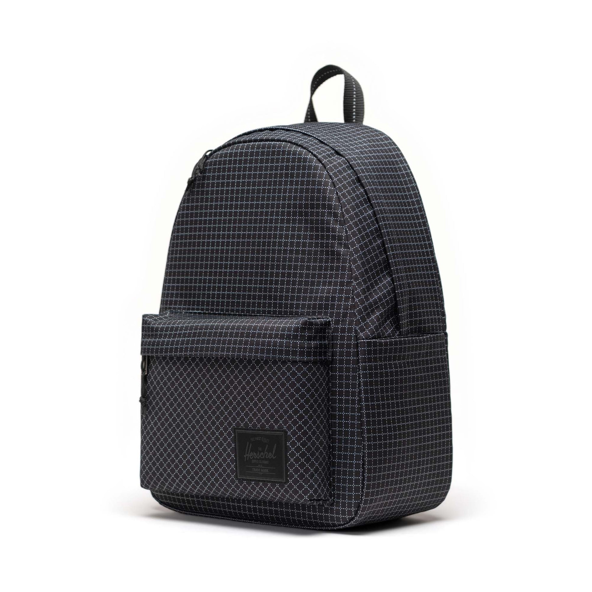 Grid Siyah Herschel Classic XL Su İtici Kumaş Büyük Boy Sırt Çantası, 30 L