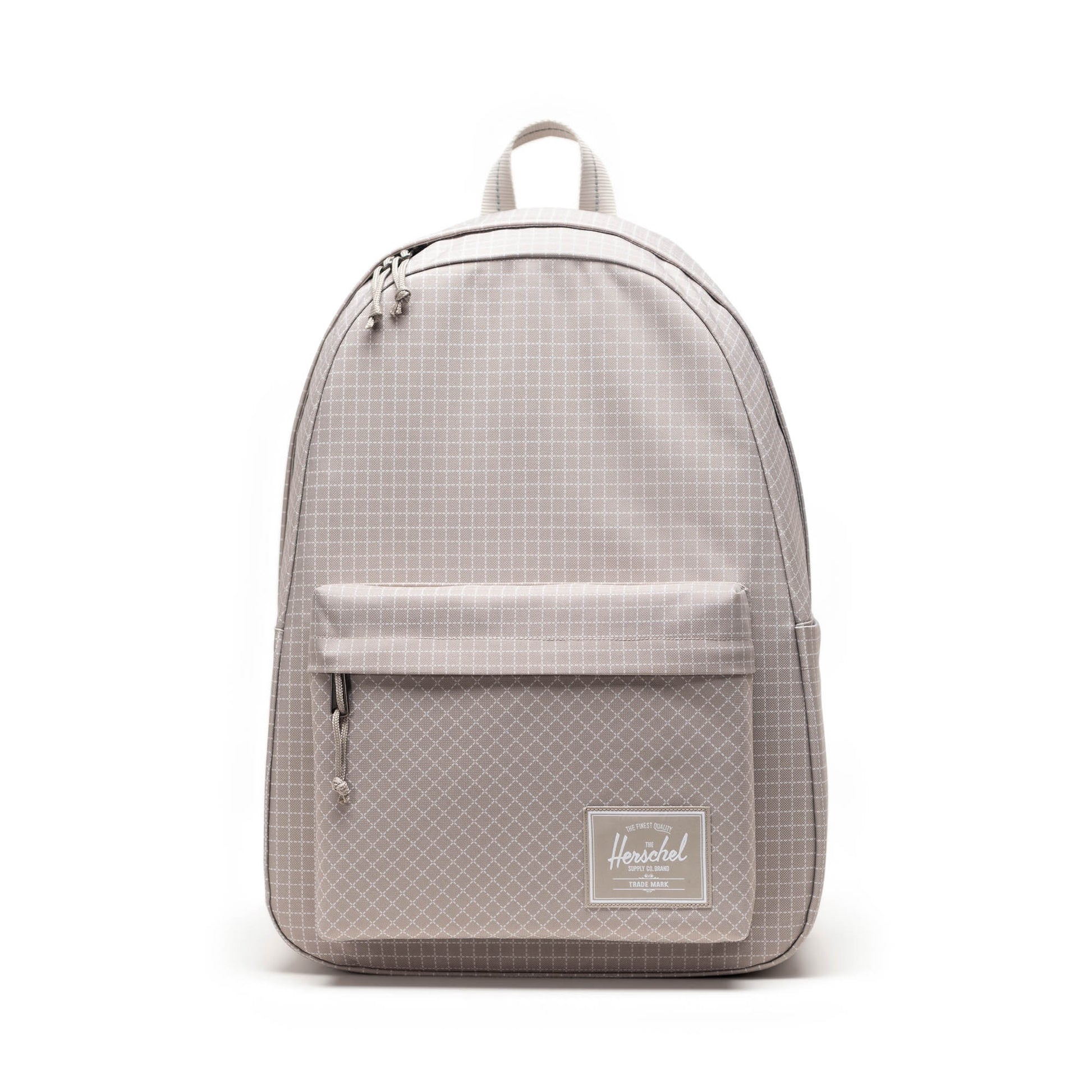 Grid Gri Herschel Classic XL Su İtici Kumaş Büyük Boy Sırt Çantası, 30 L