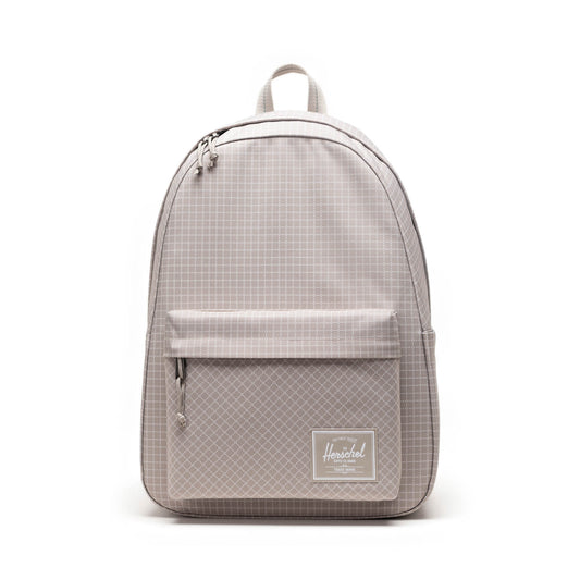 Grid Gri Herschel Classic XL Su İtici Kumaş Büyük Boy Sırt Çantası, 30 L