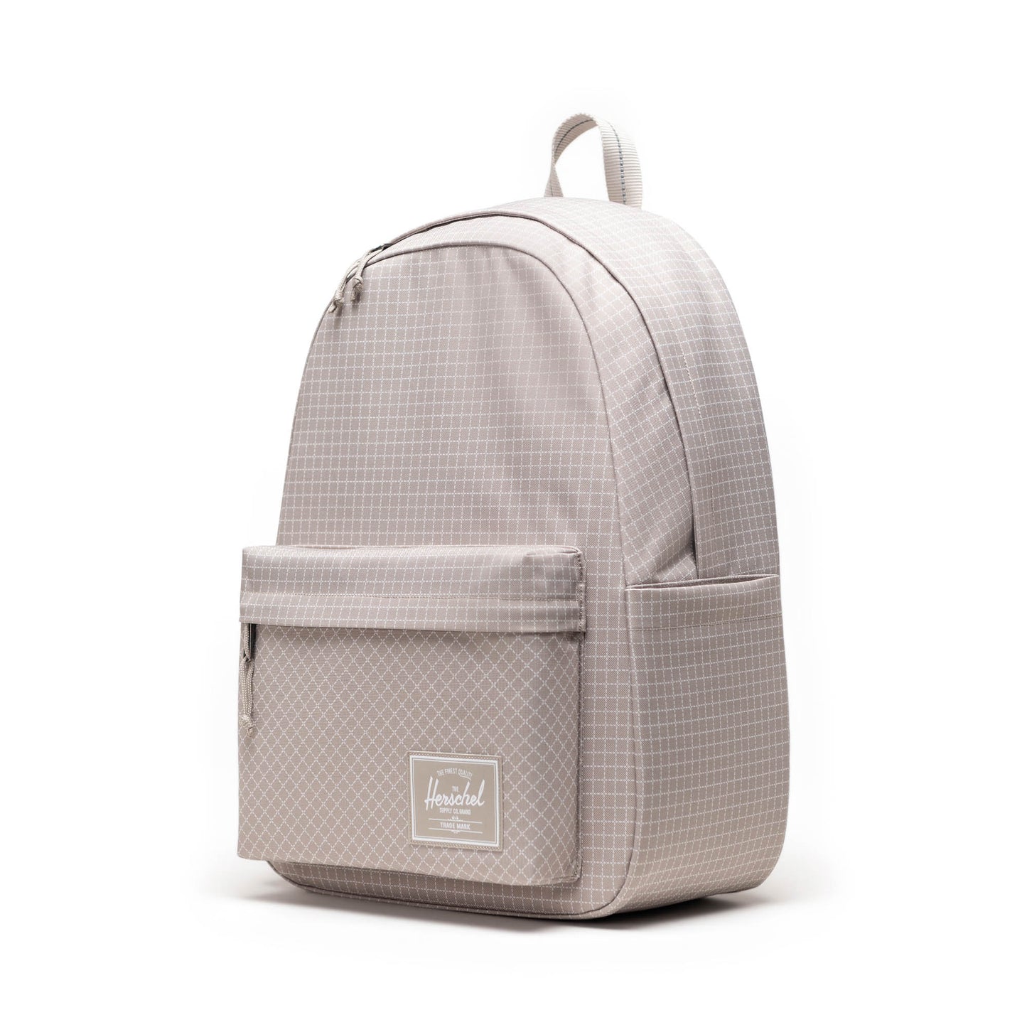 Grid Gri Herschel Classic XL Su İtici Kumaş Büyük Boy Sırt Çantası, 30 L