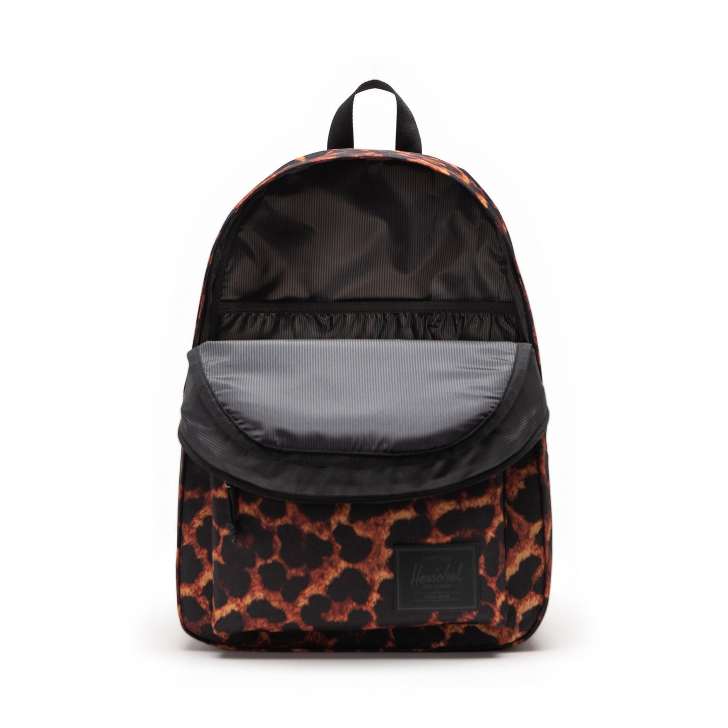 Dijital Leopar Herschel Classic XL Su İtici Kumaş Büyük Boy Sırt Çantası, 30 L