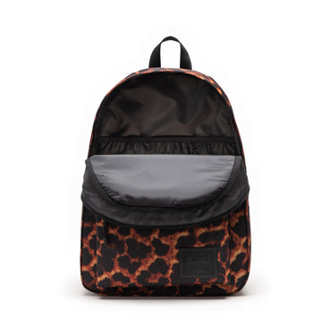 Dijital Leopar Herschel Classic XL Su İtici Kumaş Büyük Boy Sırt Çantası, 30 L