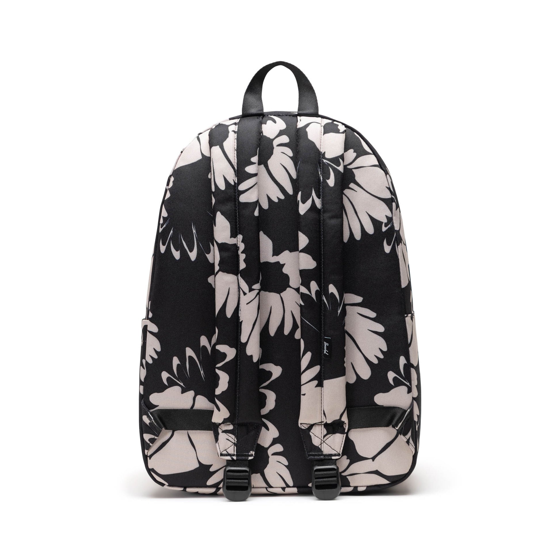 Papatya Siyah - Beyaz Herschel Classic XL Su İtici Kumaş Büyük Boy Sırt Çantası, 30 L