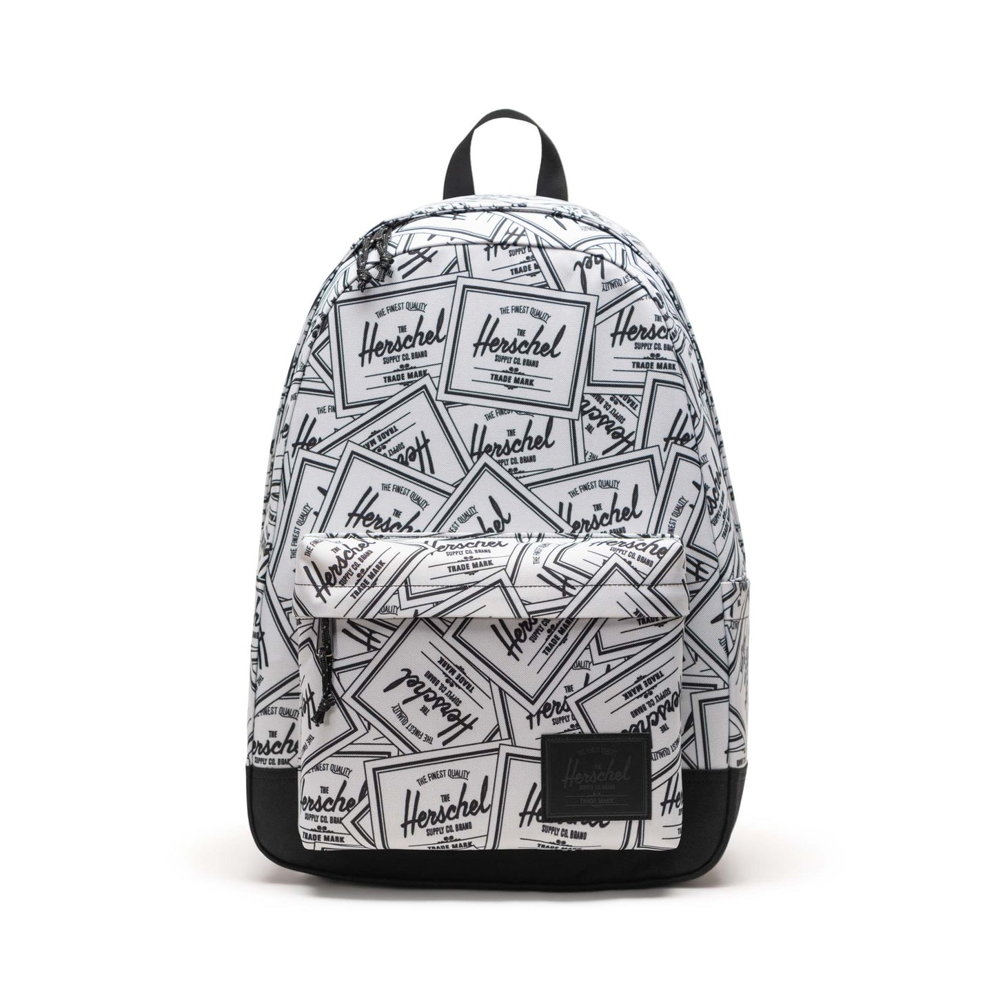Sticker Siyah - Beyaz Herschel Classic XL Su İtici Kumaş Büyük Boy Sırt Çantası, 30 L