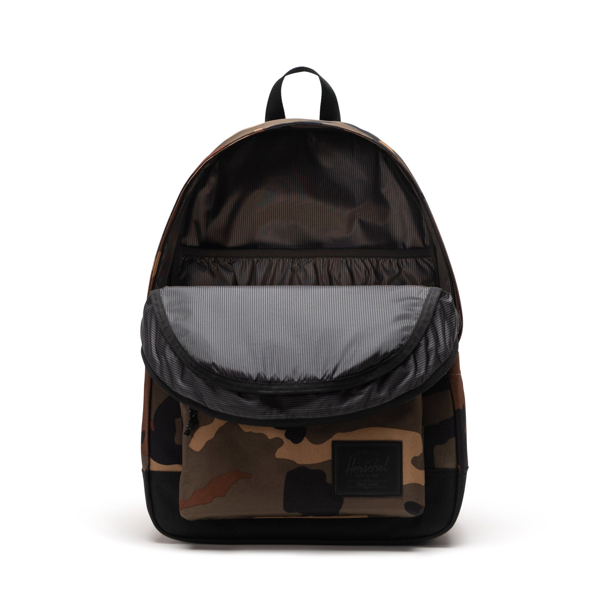Kolej Kamuflaj Herschel Classic XL Su İtici Kumaş Büyük Boy Sırt Çantası, 30 L