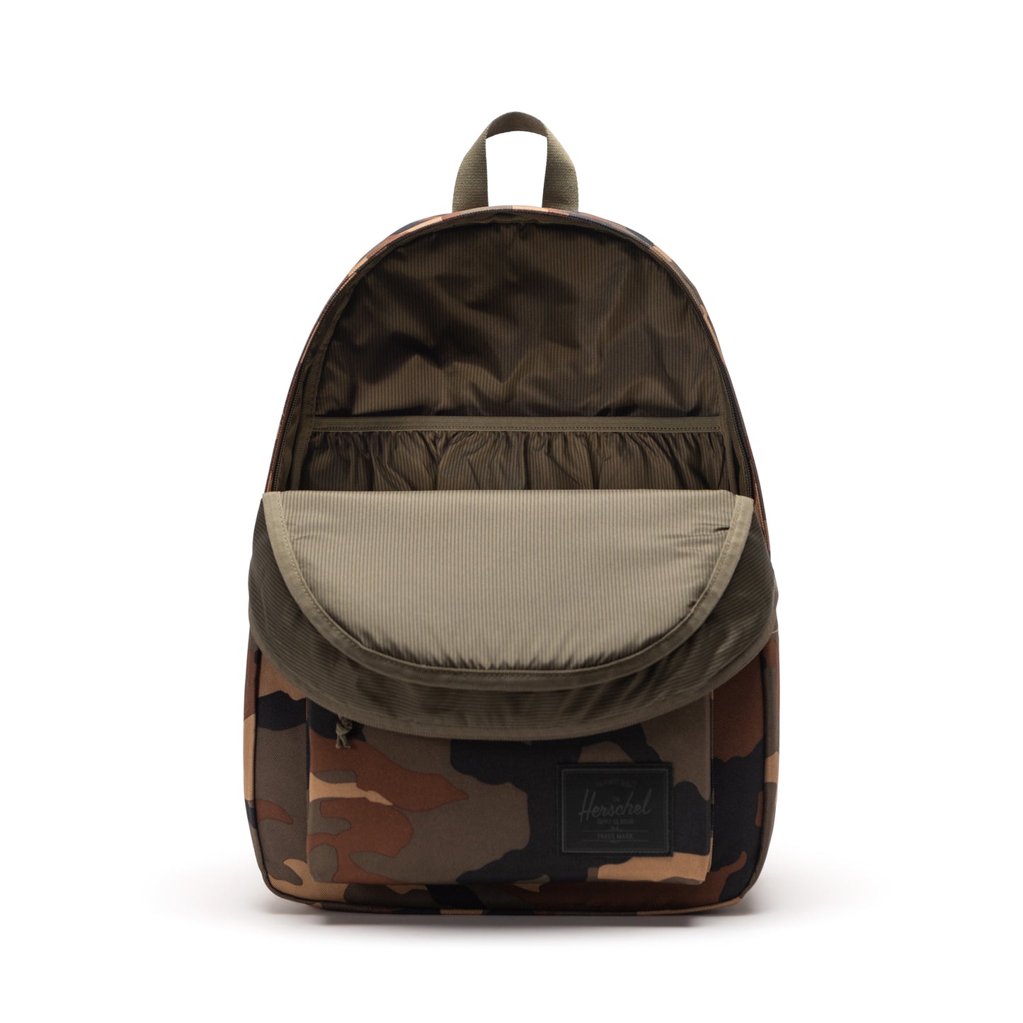 Kamuflaj - Siyah Herschel Classic XL Su İtici Kumaş Büyük Boy Sırt Çantası, 30 L