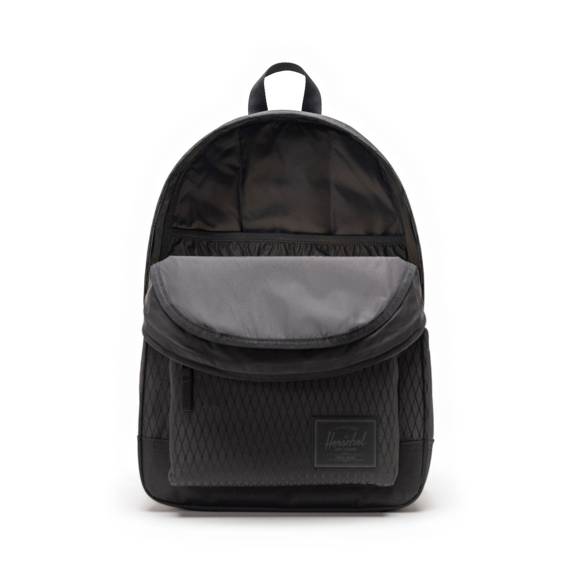 Elmas Dokulu Siyah Herschel Classic XL Su İtici Kumaş Büyük Boy Sırt Çantası, 30 L