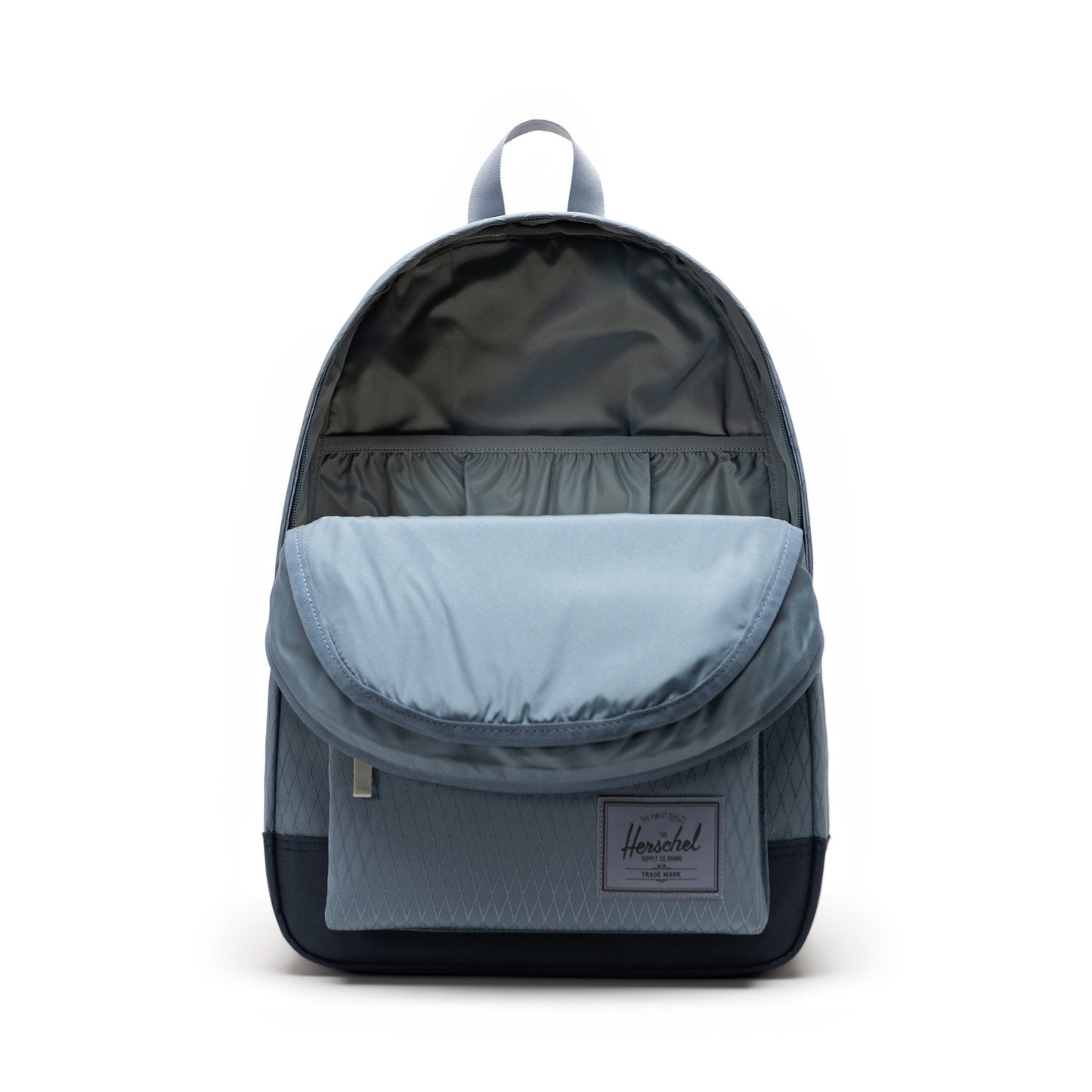 Elmas Dokulu Puslu Mavi Herschel Classic XL Su İtici Kumaş Büyük Boy Sırt Çantası, 30 L