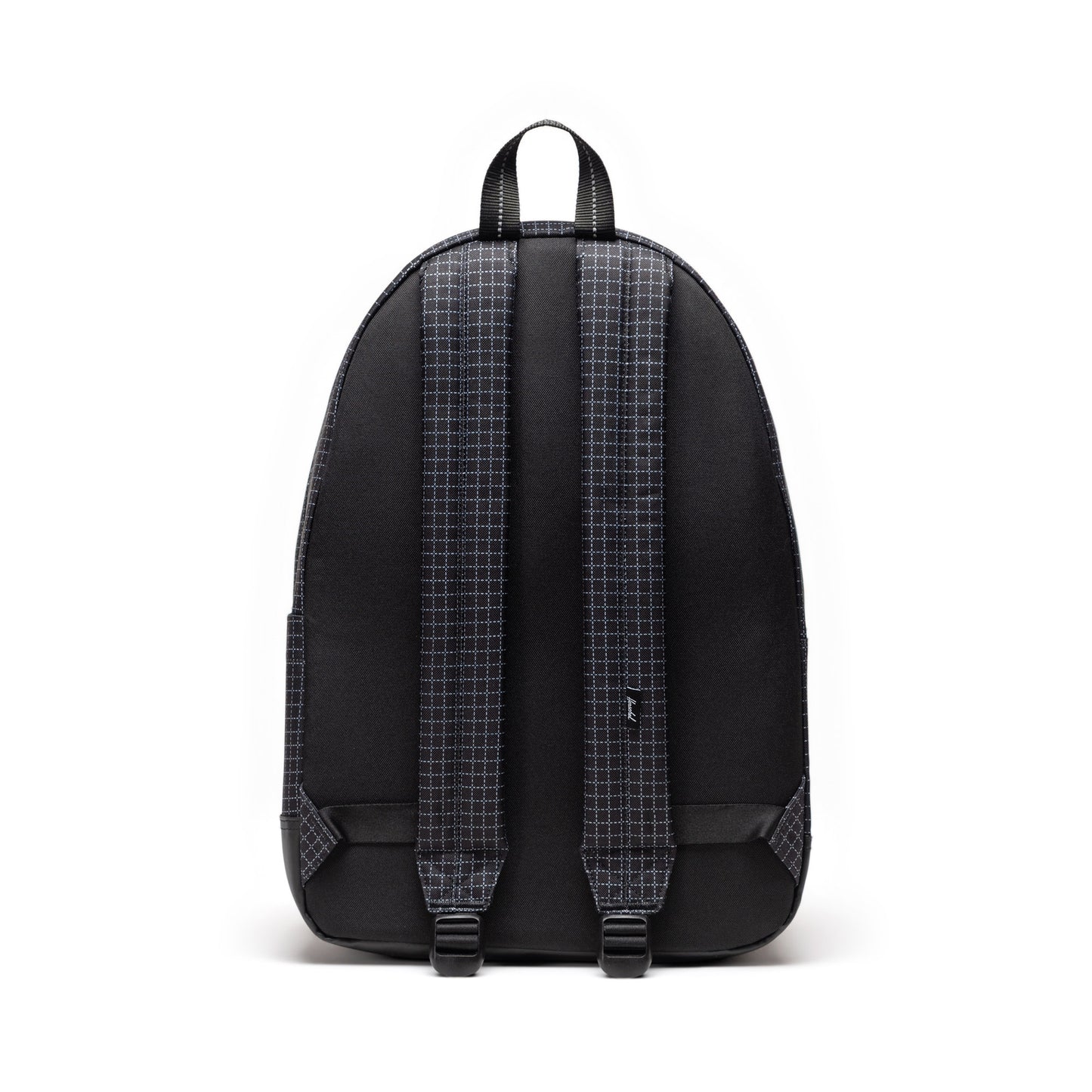 Grid Siyah - Siyah Herschel Classic XL Su İtici Kumaş Büyük Boy Sırt Çantası, 30 L
