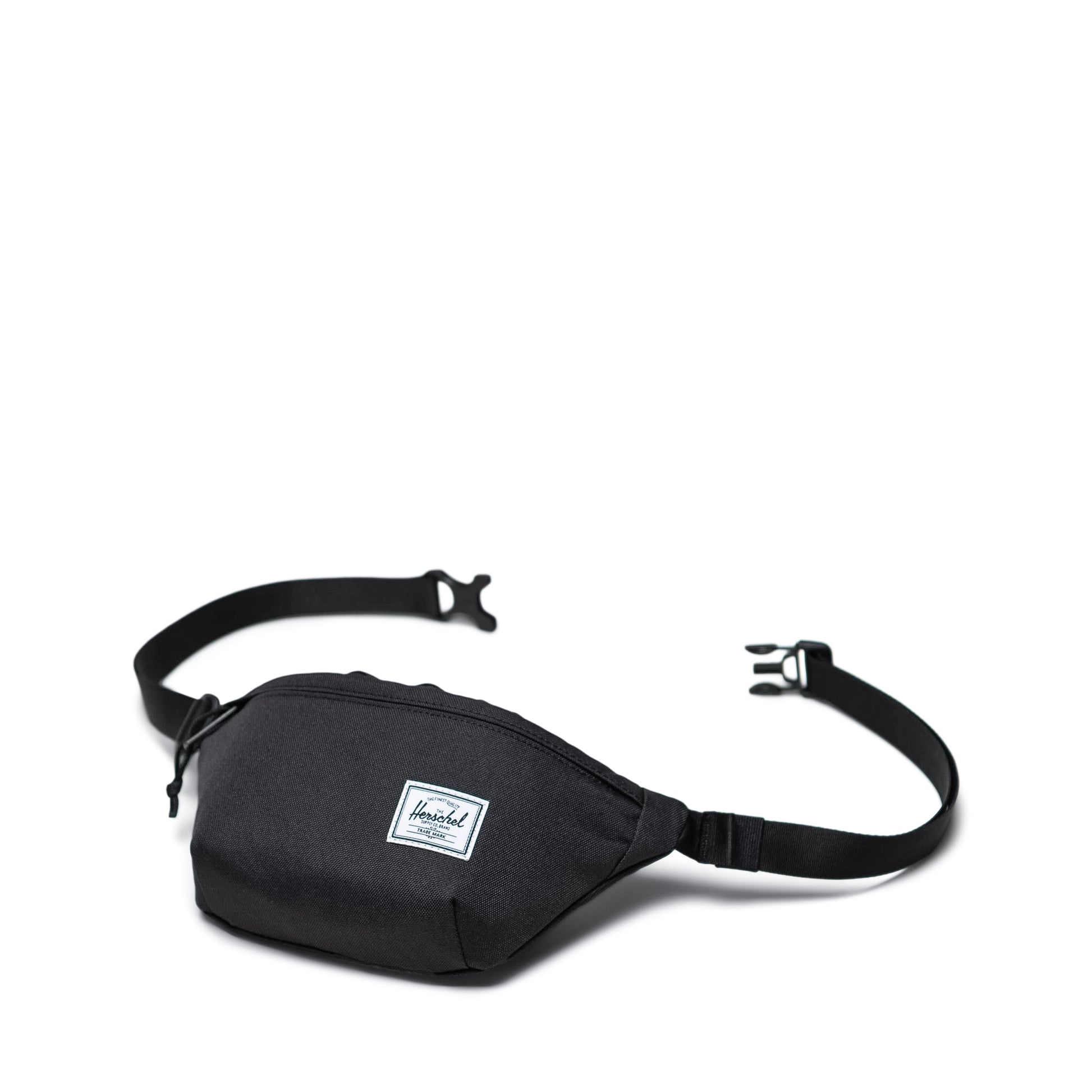 Siyah Herschel Classic Su İtici Kumaş Bel Çantası, 1 L