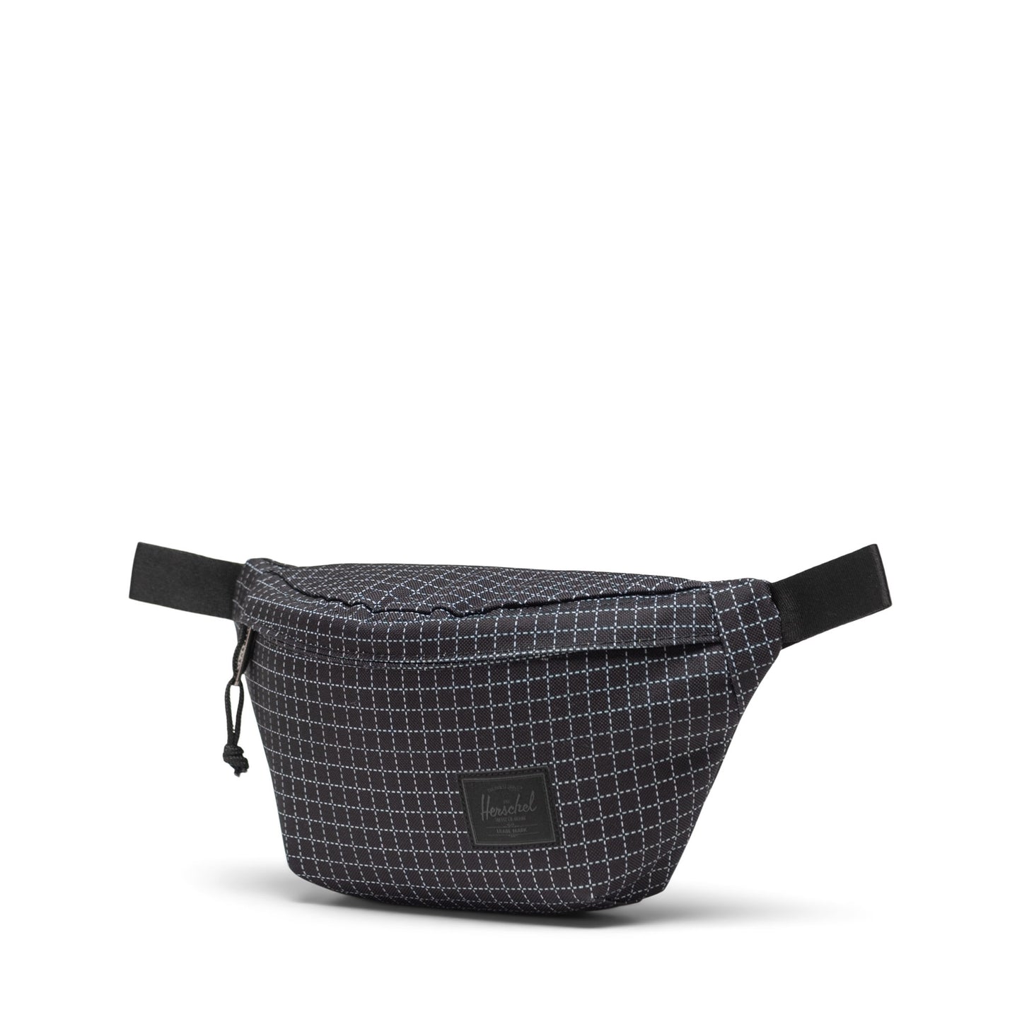 Grid Siyah Herschel Classic Su İtici Kumaş Bel Çantası, 1 L