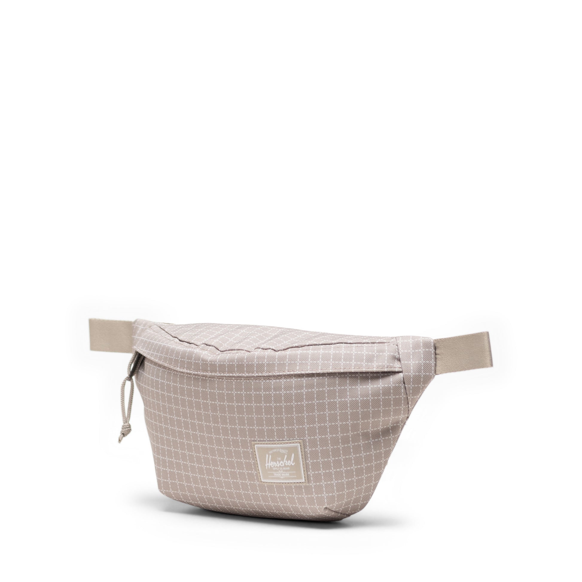 Grid Gri Herschel Classic Su İtici Kumaş Bel Çantası, 1 L